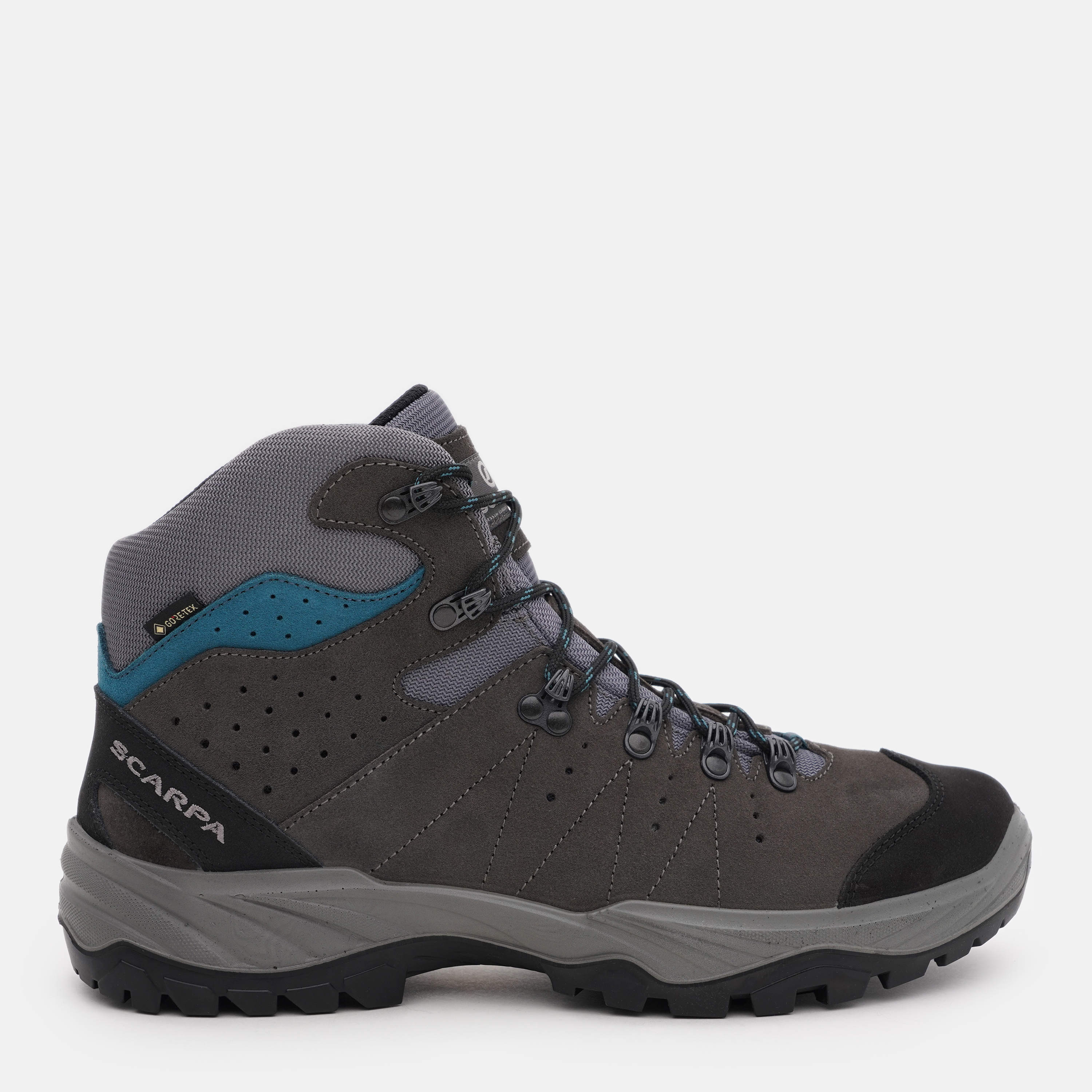 Акція на Чоловічі черевики для туризму з Gore-Tex Scarpa Mistral Gtx 30026-200 42 (8UK) 27 см Smoke-Lake Blue від Rozetka