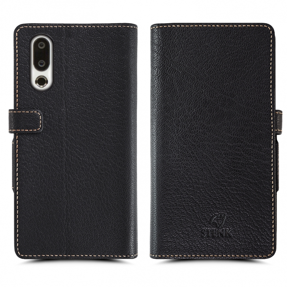 

Чехол книжка Stenk Wallet для Meizu 16s Чёрный