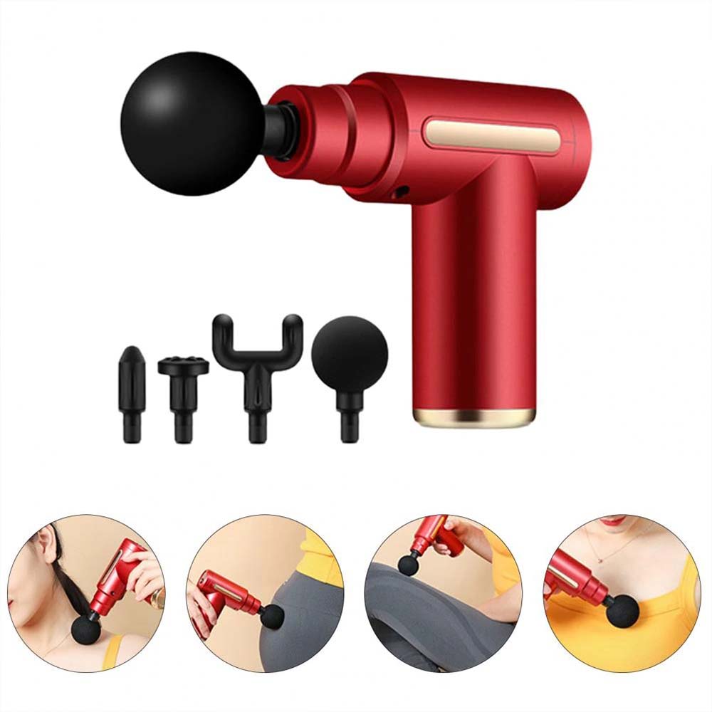 Аккумуляторный Массажер для тела Fascial Gun SY-720 / 20 Вт – фото ...