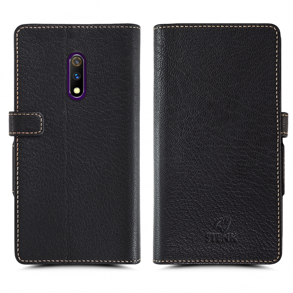 

Чехол книжка Stenk Wallet для Realme X Чёрный
