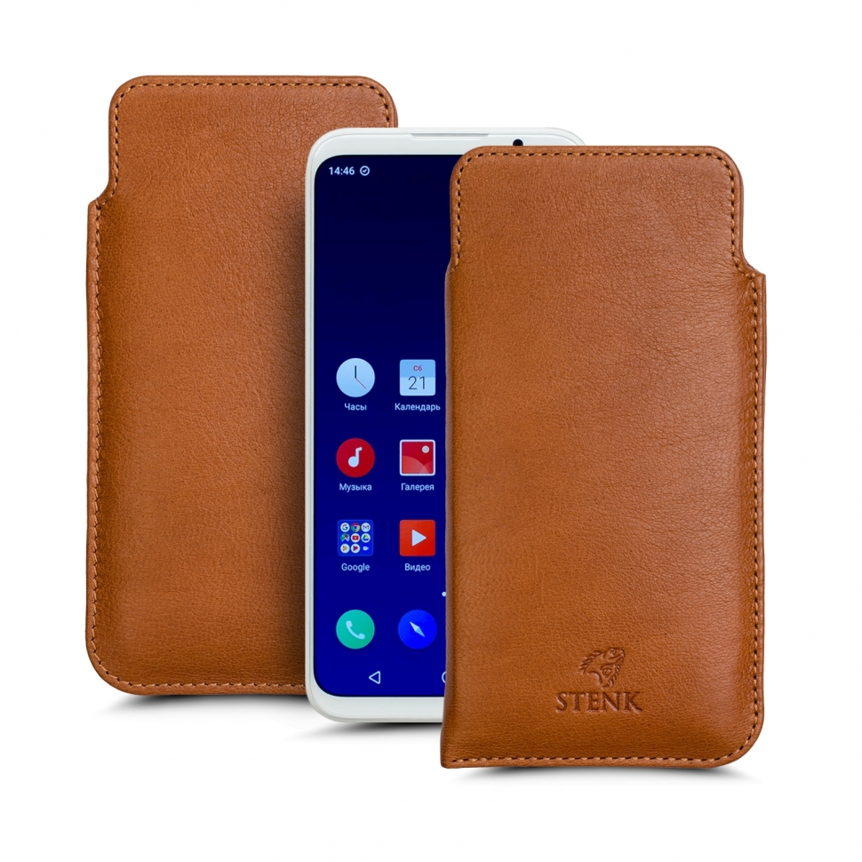 

Футляр Stenk Elegance для Meizu 16s Camel