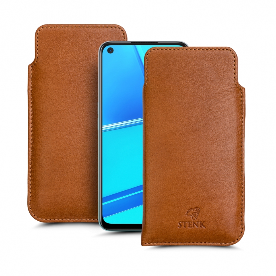 

Футляр Stenk Elegance для OPPO A52 Camel