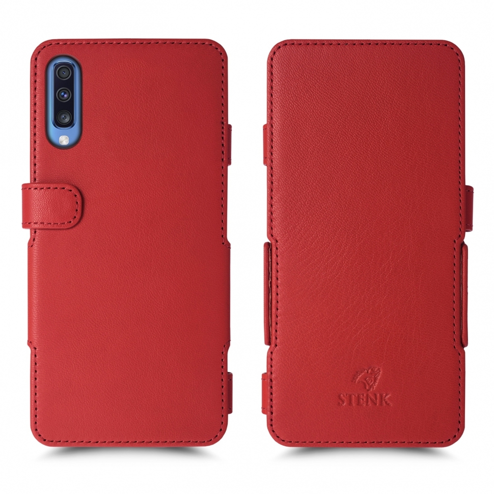 

Чехол книжка Stenk Prime для Samsung Galaxy A70s Красный