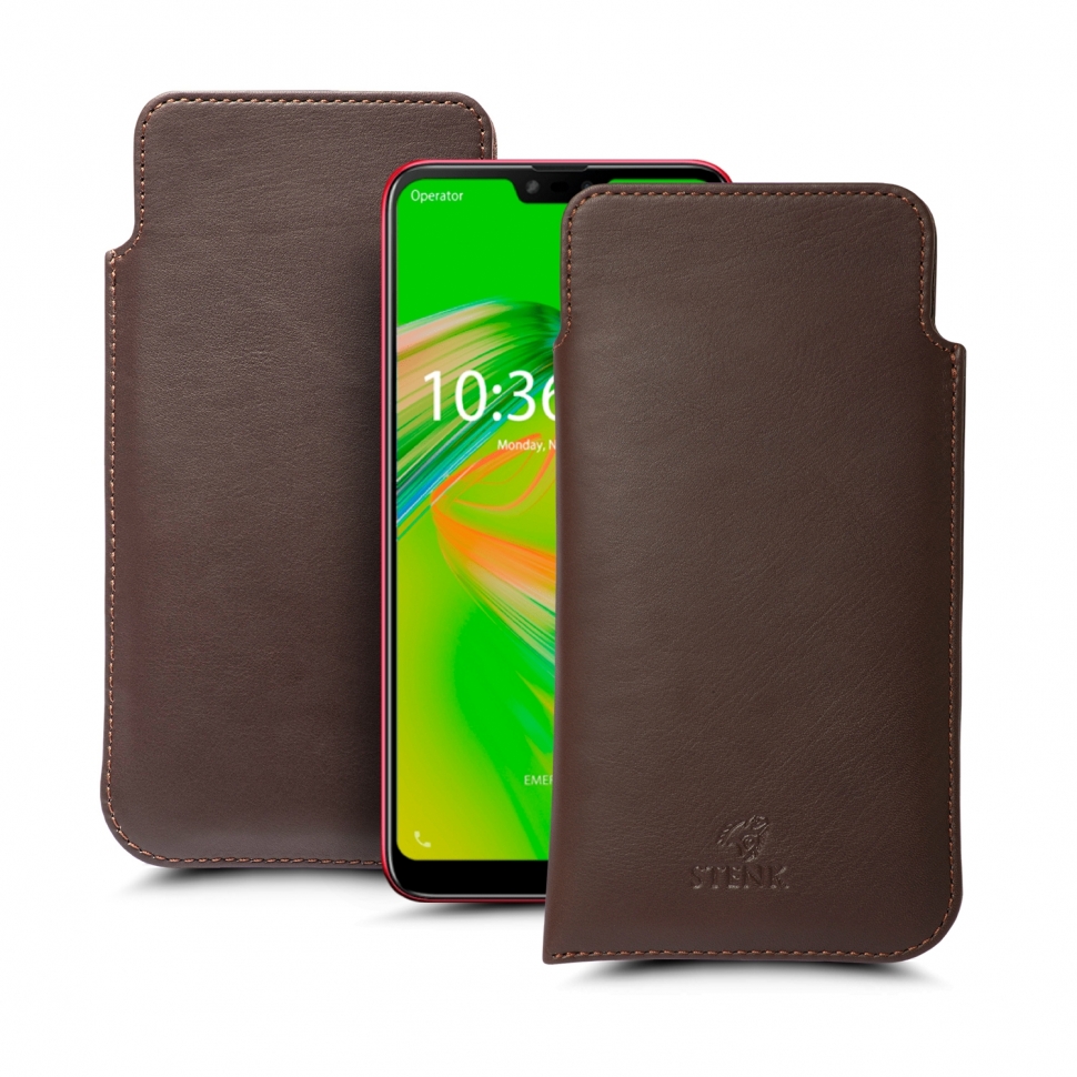 

Футляр Stenk Elegance для ASUS ZenFone Max Plus (M2) ZB634KL Коричневый