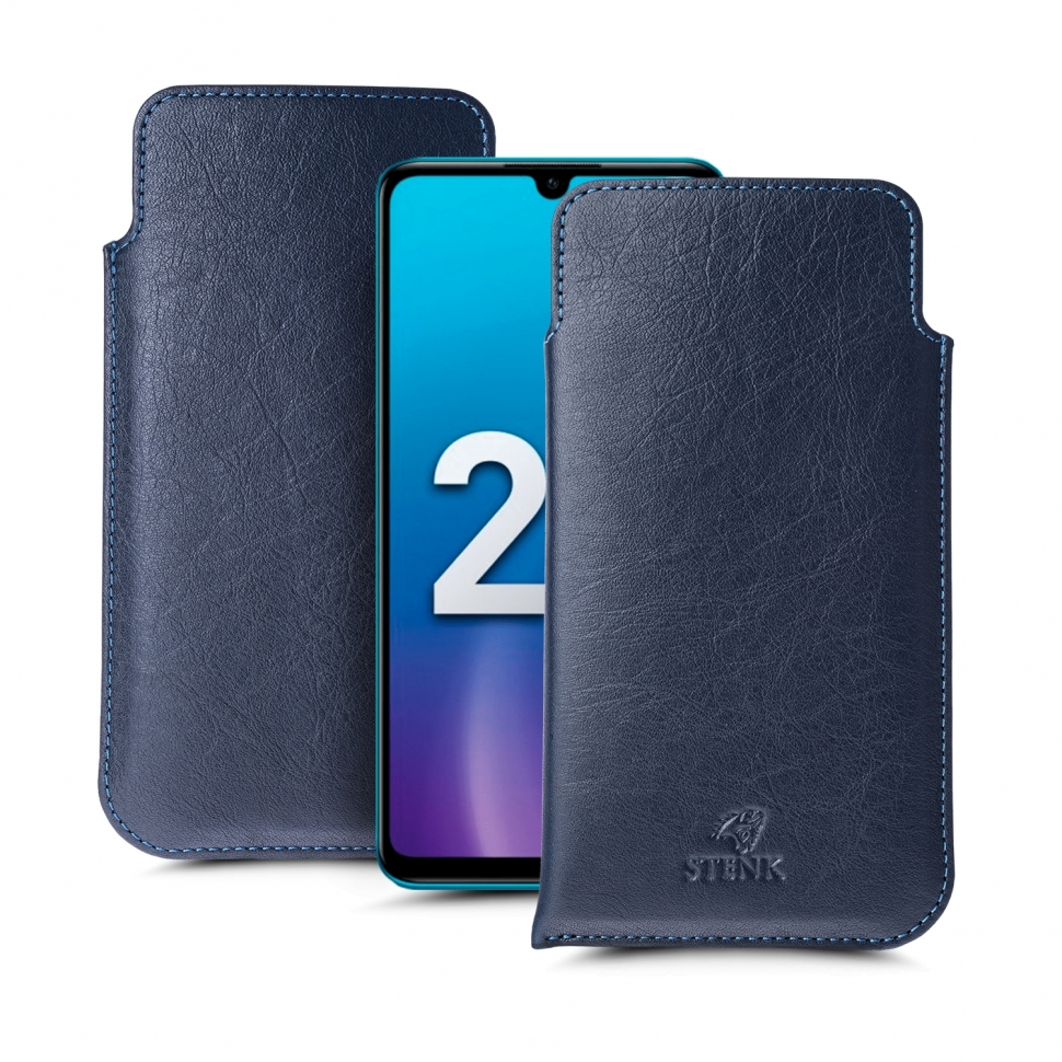 

Футляр Stenk Elegance для Huawei Honor 20S Синий