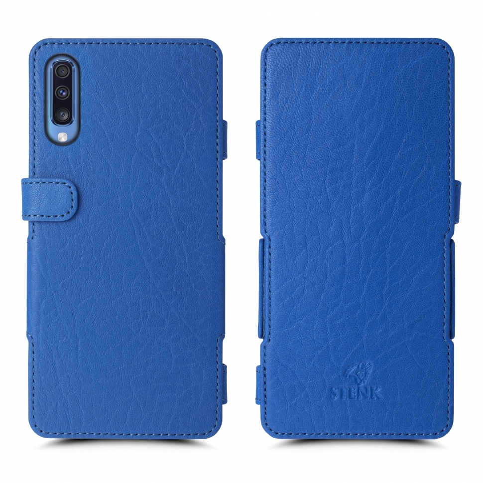 

Чехол книжка Stenk Prime для Samsung Galaxy A70s Ярко-синий