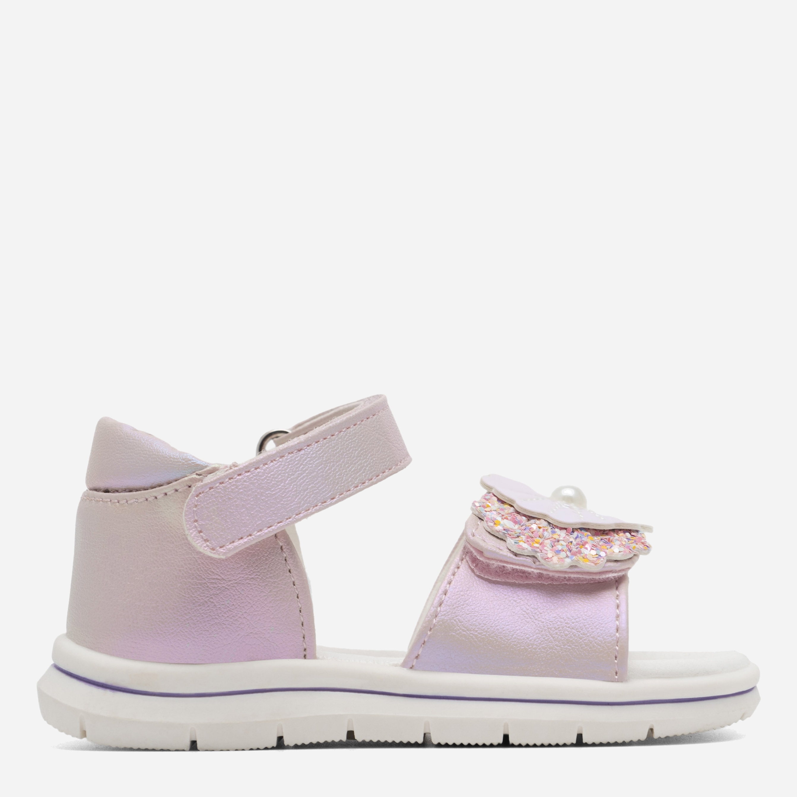 Акція на Дитячі сандалі для дівчинки Nelli Blu CM220714-11 20 Рожеві від Rozetka