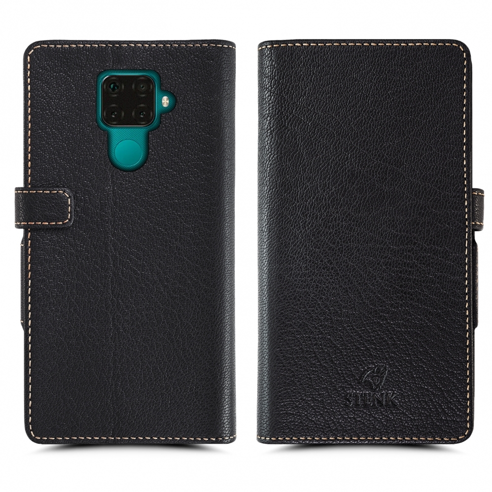

Чехол книжка Stenk Wallet для Huawei Nova 5i Pro Чёрный