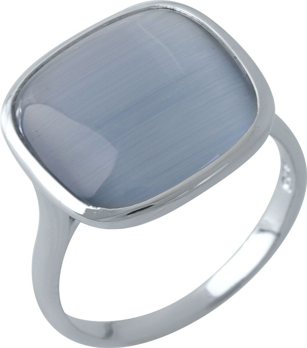 

Серебряное кольцо SilverBreeze с кошачим глазом 1975282 17 размер, 17 размер