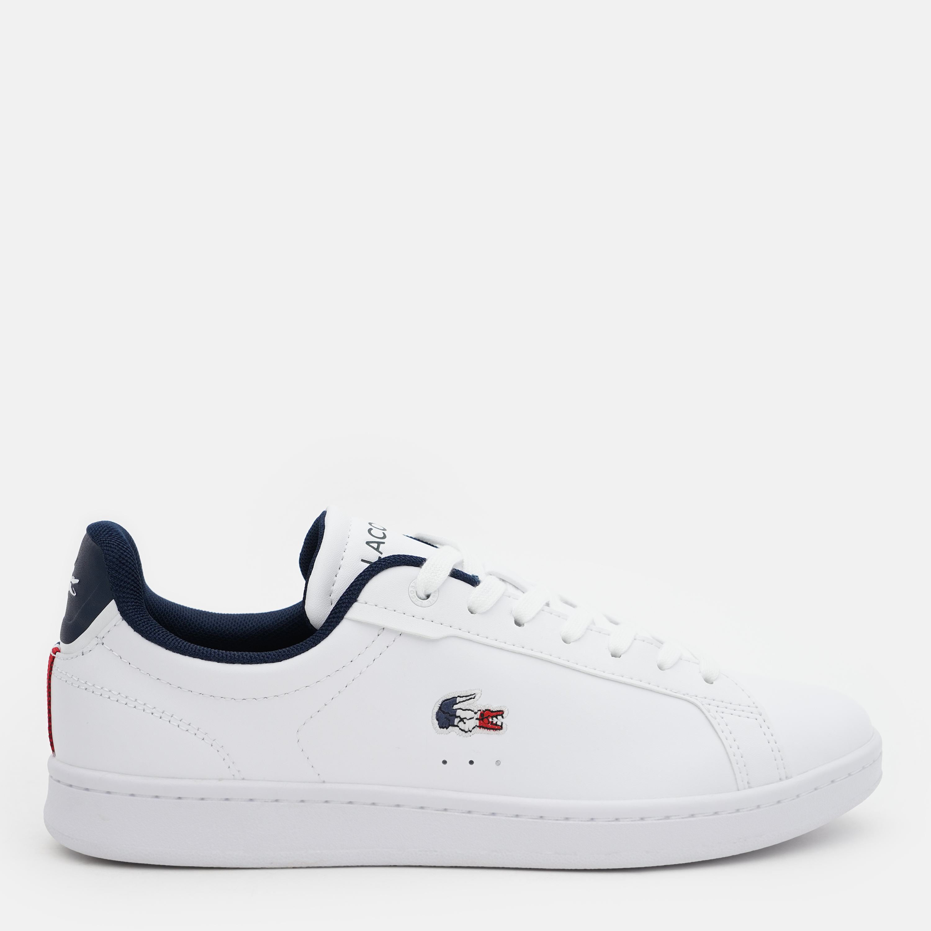 Акція на Жіночі кеди низькі Lacoste Carnaby 745SFA0084-407 41 (T7.5) 26.3 см Білі від Rozetka