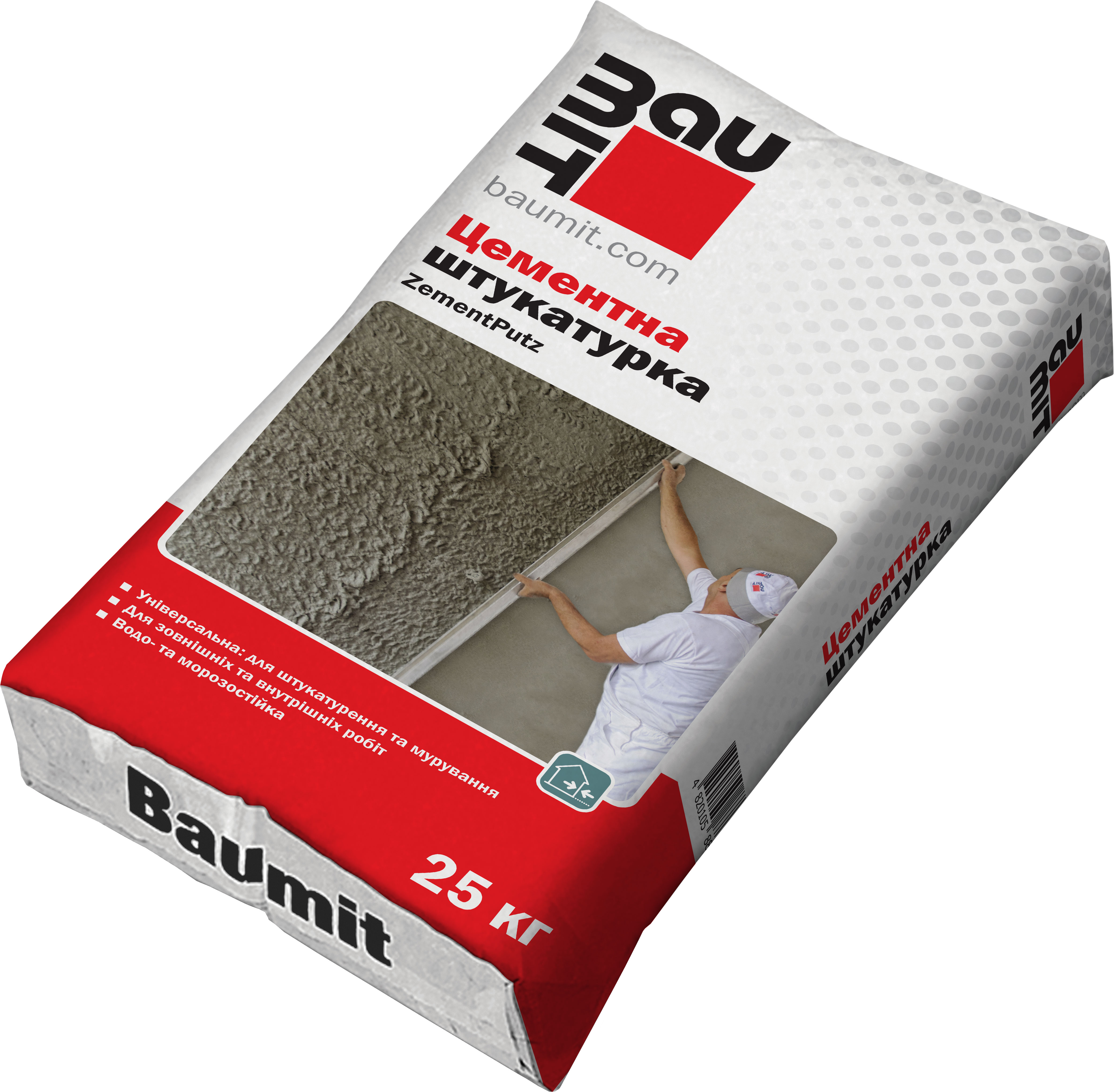Цементна штукатурка Baumit ZementPutz 25 кг (188261) – фото, відгуки ...