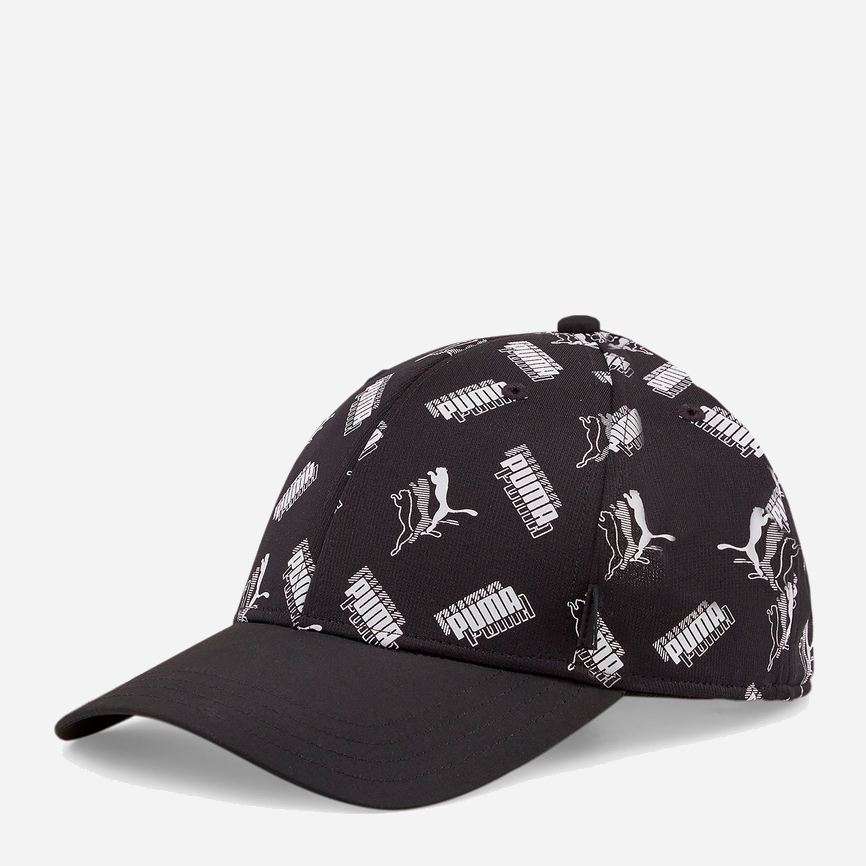 Акція на Кепка літня Puma Core Academy AOP Cap 2367501 One Size Чорна від Rozetka