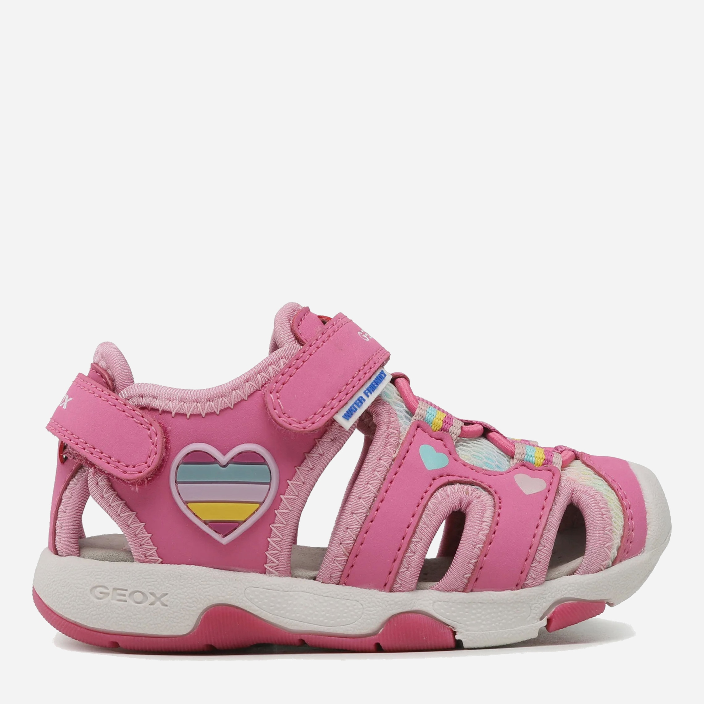 Акція на Дитячі сандалі для дівчинки Geox B150DA-05014-C8238 23 Рожеві від Rozetka
