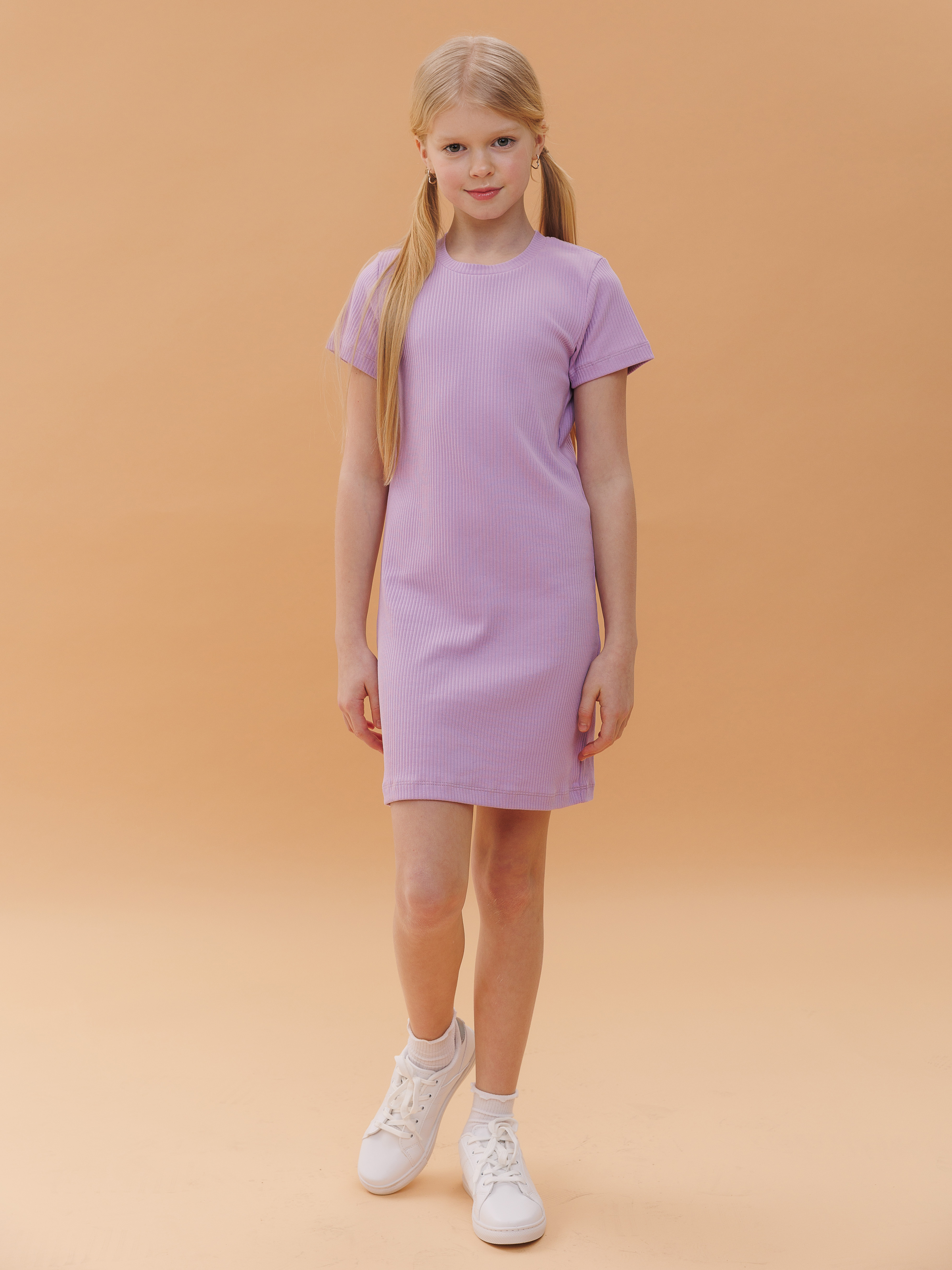 Акція на Підліткове літнє плаття для дівчинки Бембі PL402-Q00 140 см Бузкове (14402327445.Q00) від Rozetka
