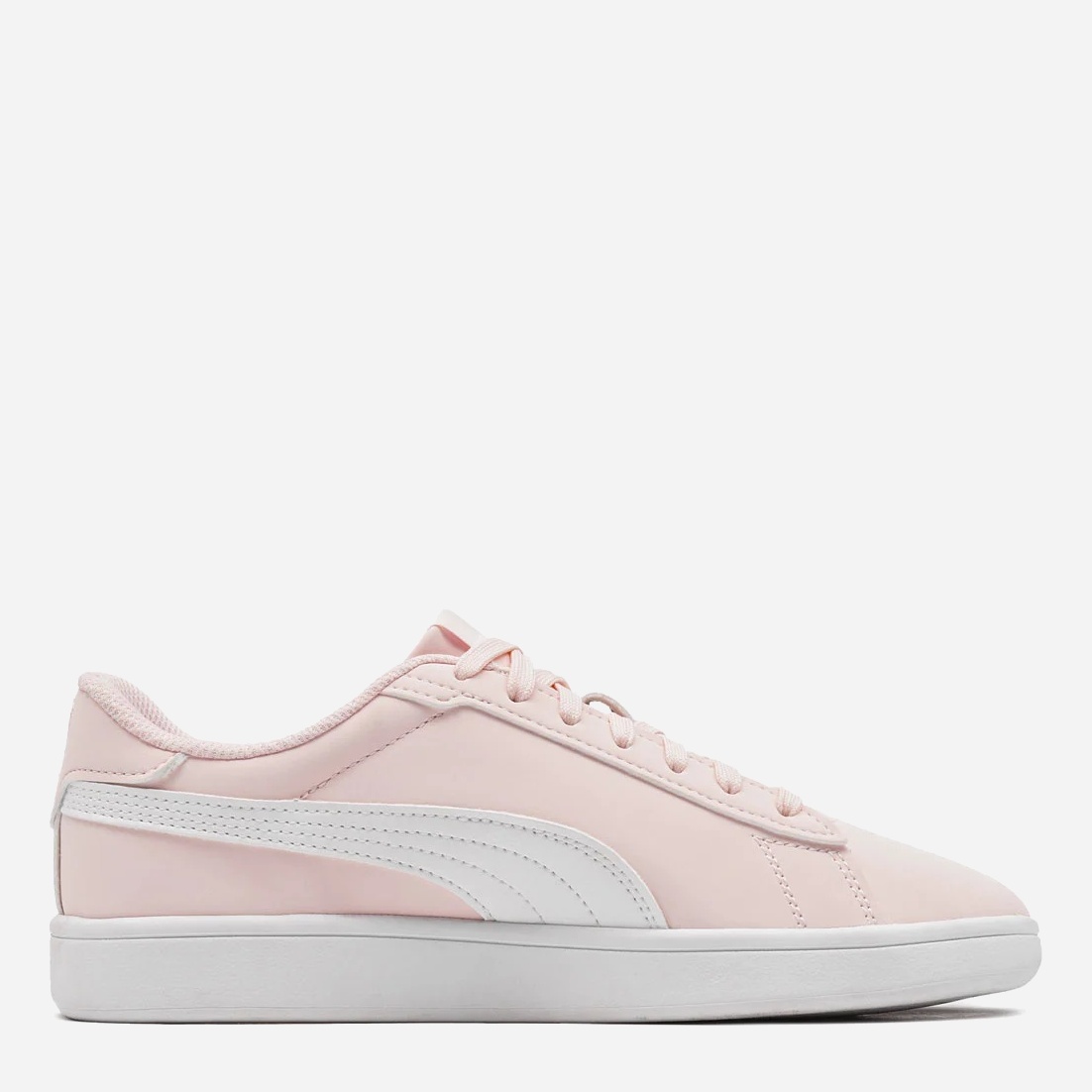 Акция на Підліткові кеди для дівчинки Puma Smash 3.0 Buck Jr 39203907 38.5 (5.5) Рожеві от Rozetka