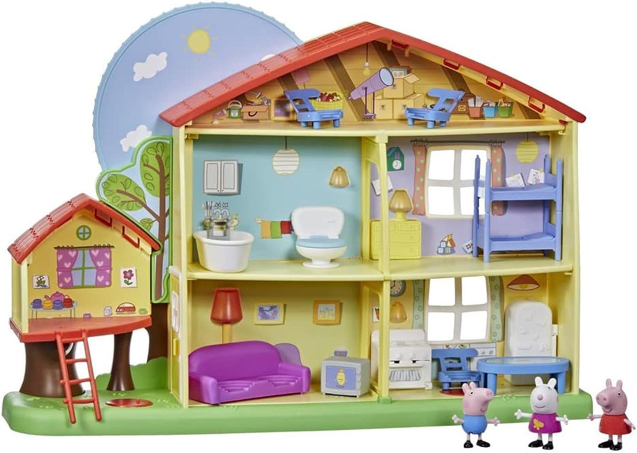 Игровой набор Свинка Пеппа Домик Peppa Pig Adventures Playtime to Bedtime  House – фото, отзывы, характеристики в интернет-магазине ROZETKA от  продавца: Gotta Dolls | Купить в Украине: Киеве, Харькове, Днепре, Одессе,  Запорожье,