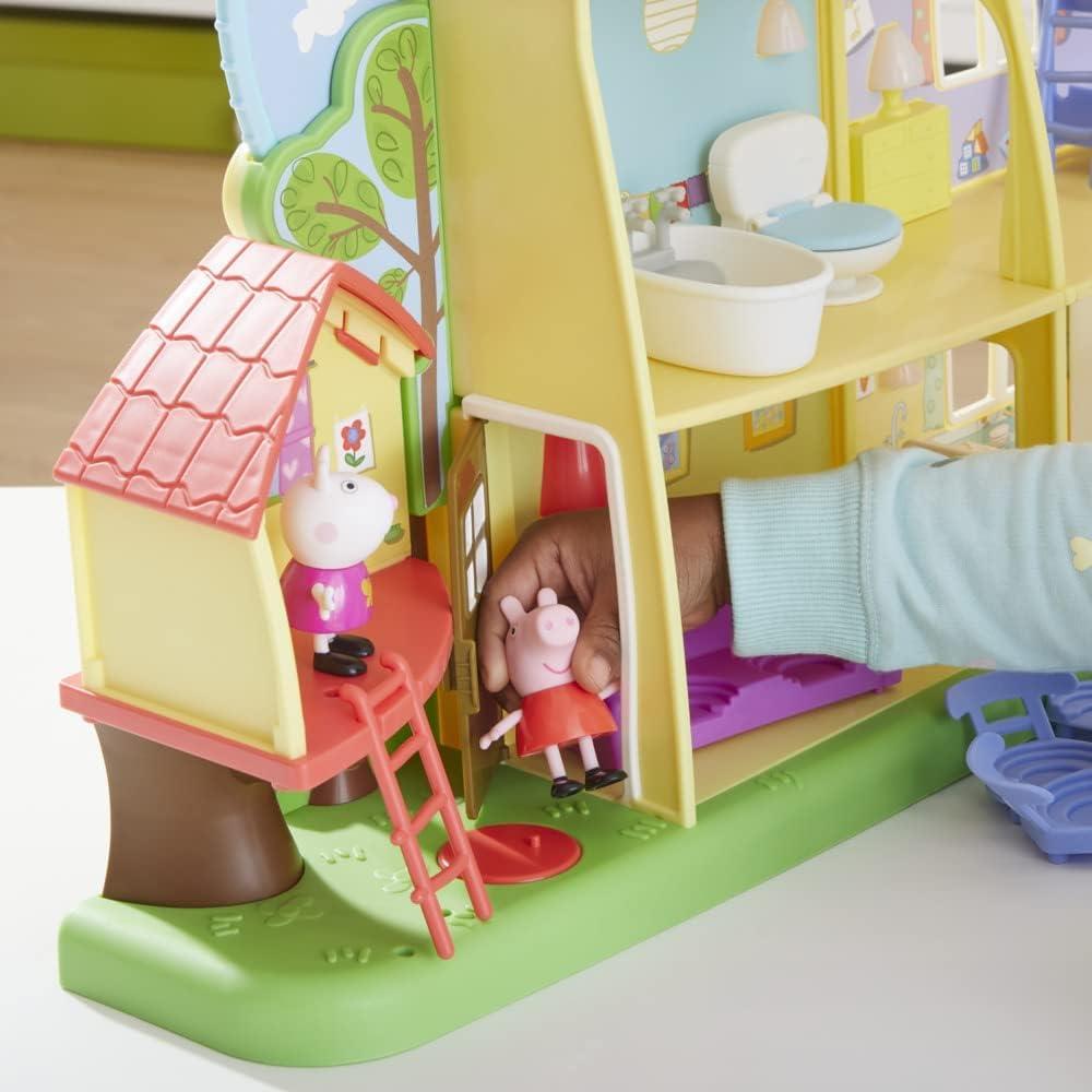 Игровой набор Свинка Пеппа Домик Peppa Pig Adventures Playtime to Bedtime  House – фото, отзывы, характеристики в интернет-магазине ROZETKA от  продавца: Gotta Dolls | Купить в Украине: Киеве, Харькове, Днепре, Одессе,  Запорожье,