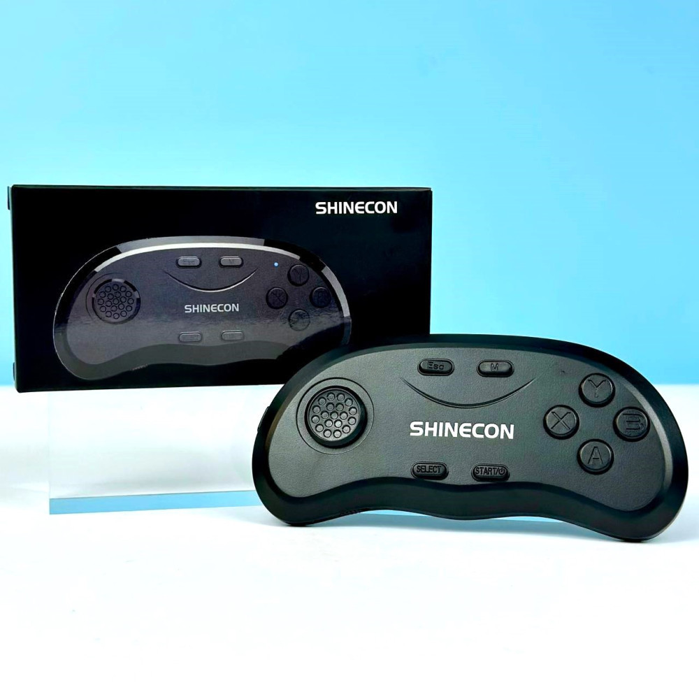 Универсальный беспроводной геймпад / Пульт для VR очков SHINECON SC-B01  Черный – фото, отзывы, характеристики в интернет-магазине ROZETKA от  продавца: Gadget OFF | Купить в Украине: Киеве, Харькове, Днепре, Одессе,  Запорожье, Львове