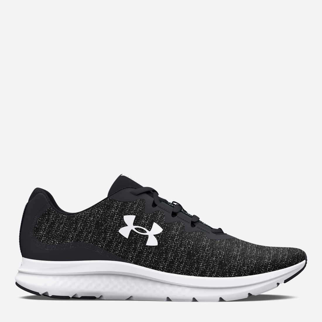 Акція на Чоловічі кросівки для бігу Under Armour Charged Impulse 3 Knit 3026682-001 43 (9.5US) 27.5 см Чорні від Rozetka