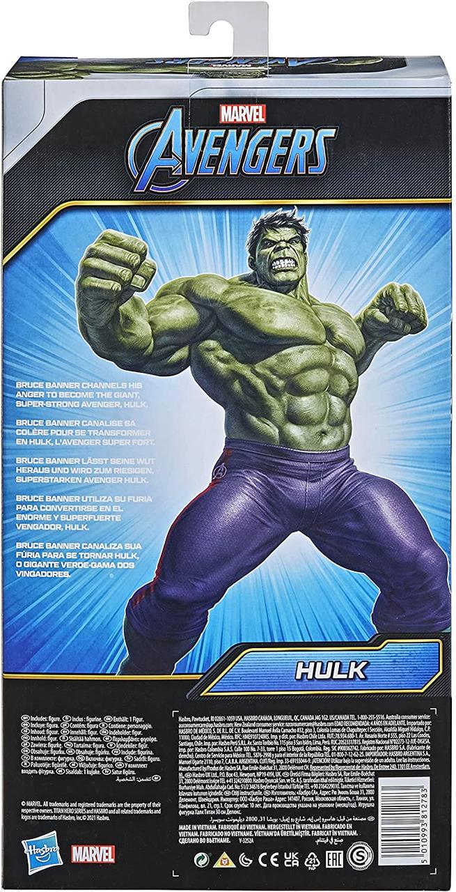 Игрушка Hasbro Халк 30 см Мстители - Hulk, Titan Hero Series, Avengers  (E7475) – фото, отзывы, характеристики в интернет-магазине ROZETKA от  продавца: Re-Toys | Купить в Украине: Киеве, Харькове, Днепре, Одессе,  Запорожье, Львове