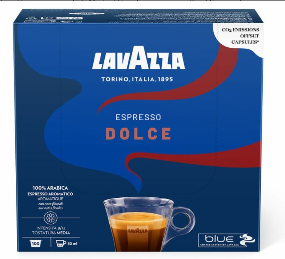 Купить Кофе в капсулах Lavazza Blue Espresso Dolce 100 шт – ROZETKA ...