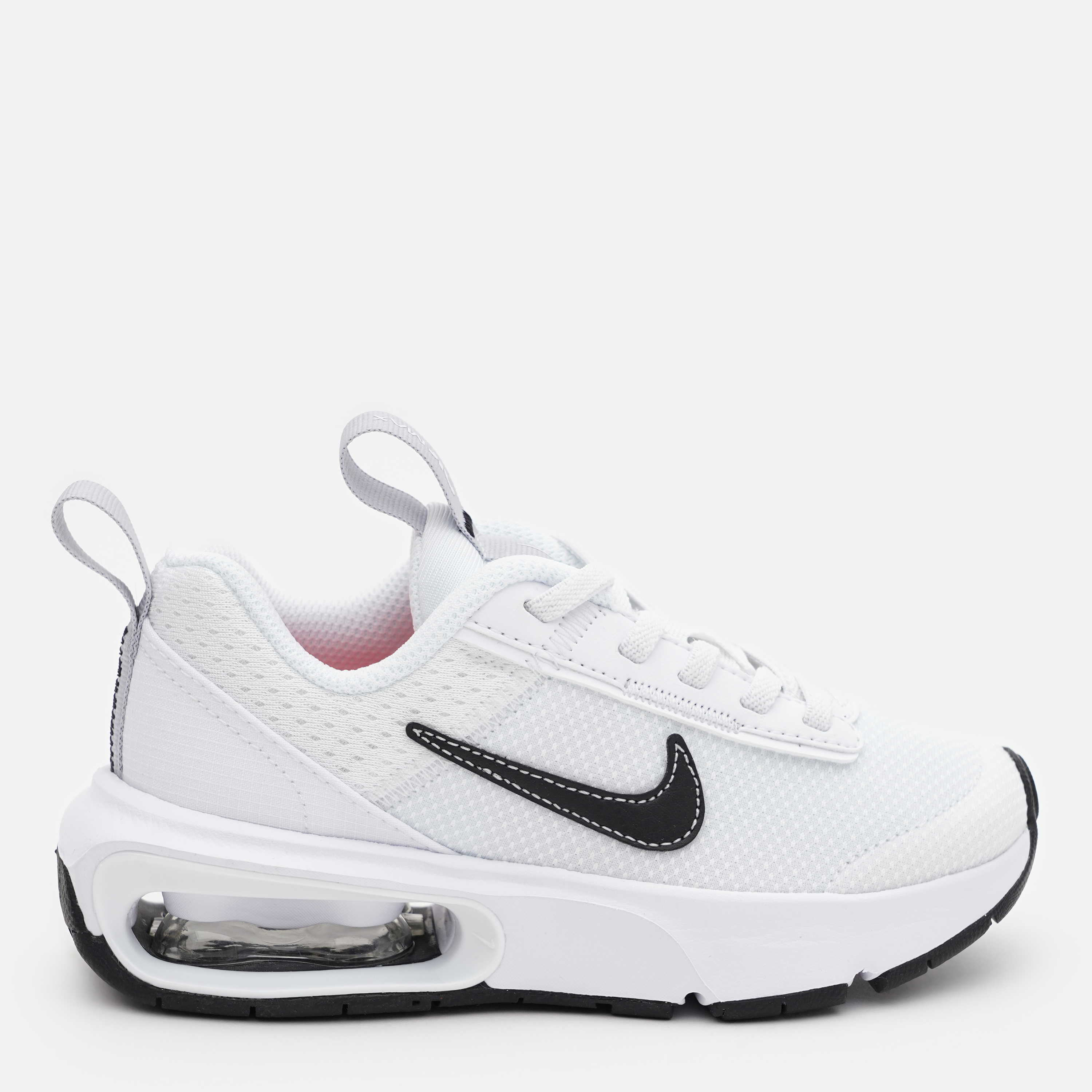 Акція на Дитячі кросівки для дівчинки Nike Air Max Intrlk Lite (Ps) DH9394-101 31 (13C) White/Black-Photon Dust-Wolf Grey від Rozetka