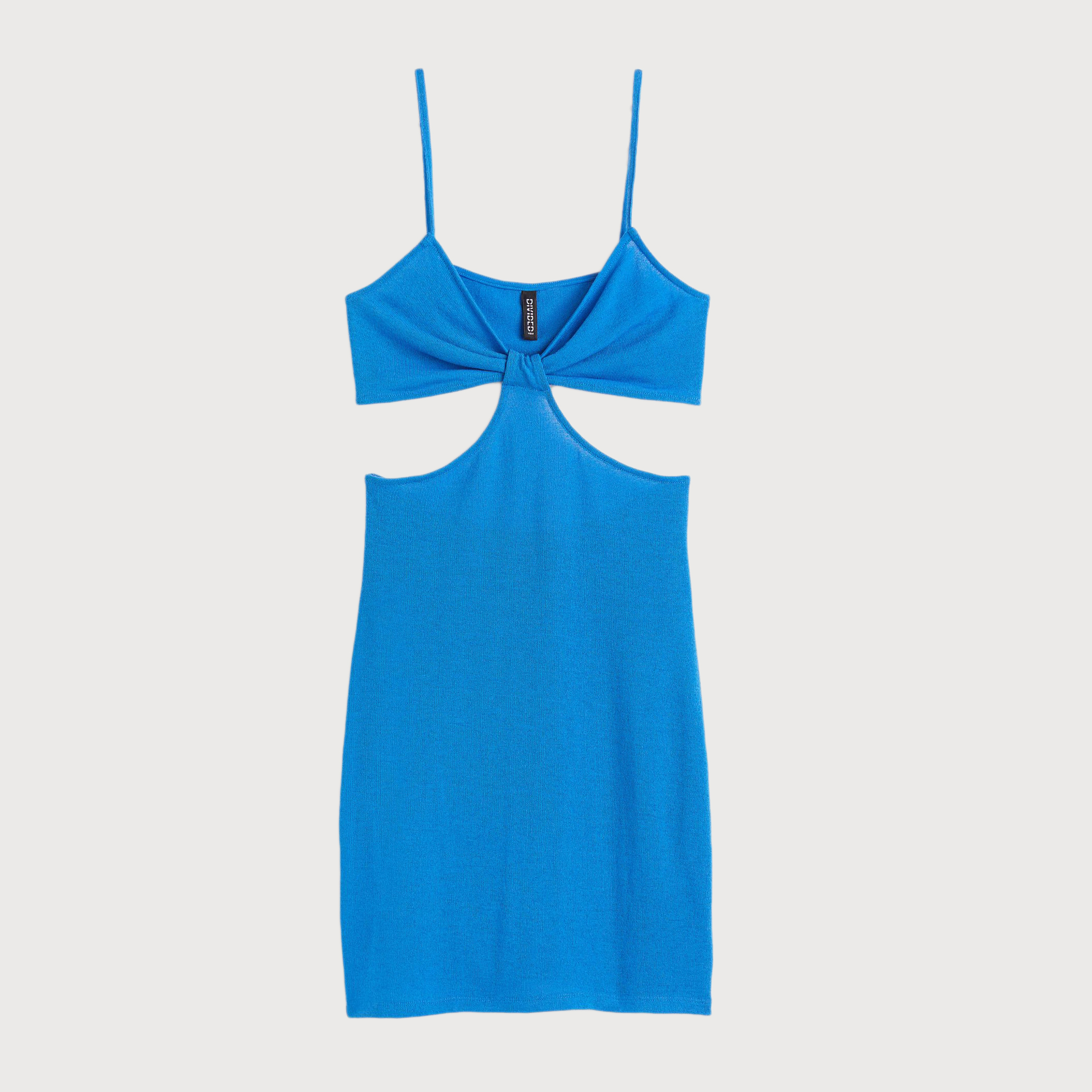Акція на Сукня міні літня жіноча H&M 1065276arl XL Синя від Rozetka