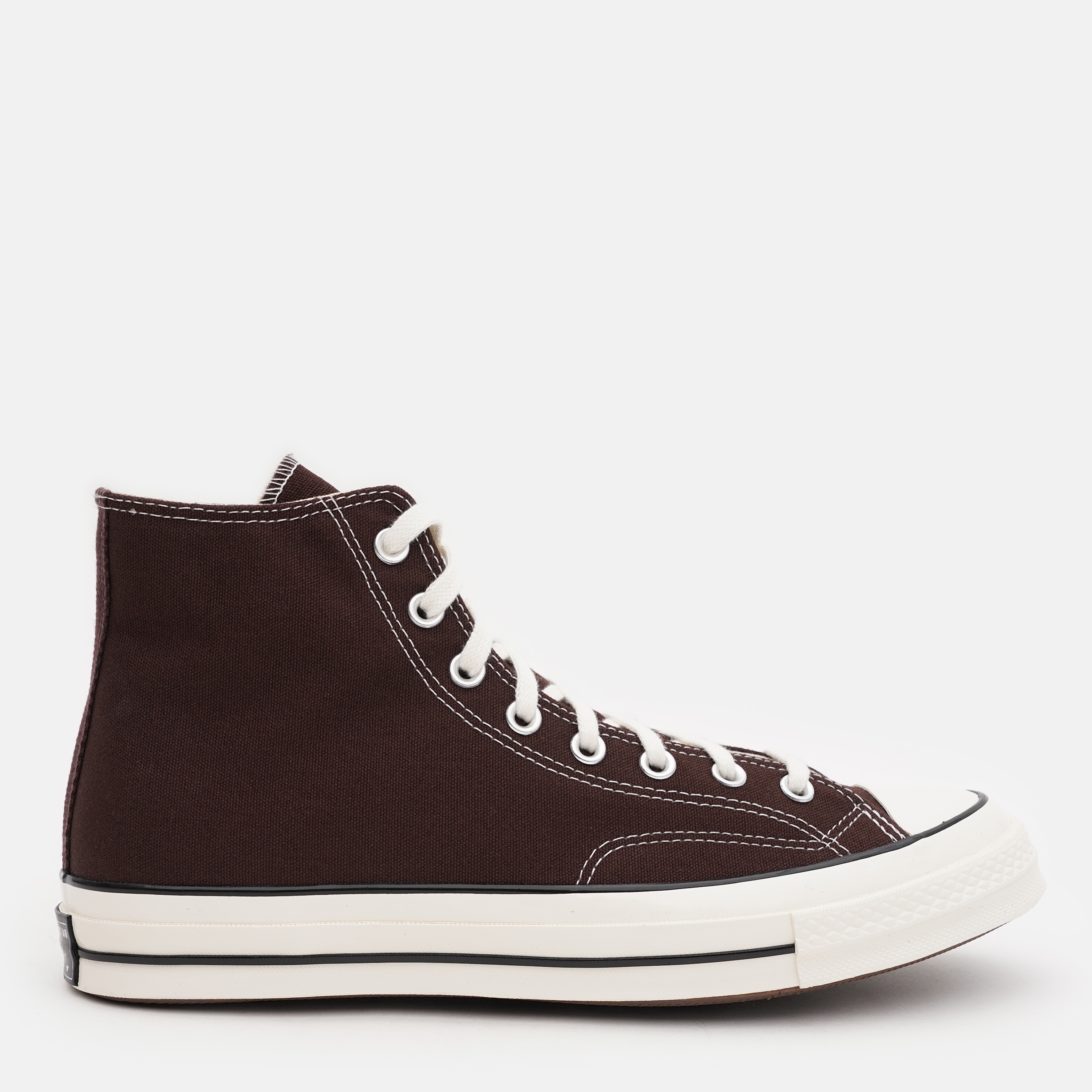 Акція на Чоловічі кеди високі Converse Chuck 70 Hi A08137C-254 44.5 (10.5US) 29 см Темно-коричневі від Rozetka