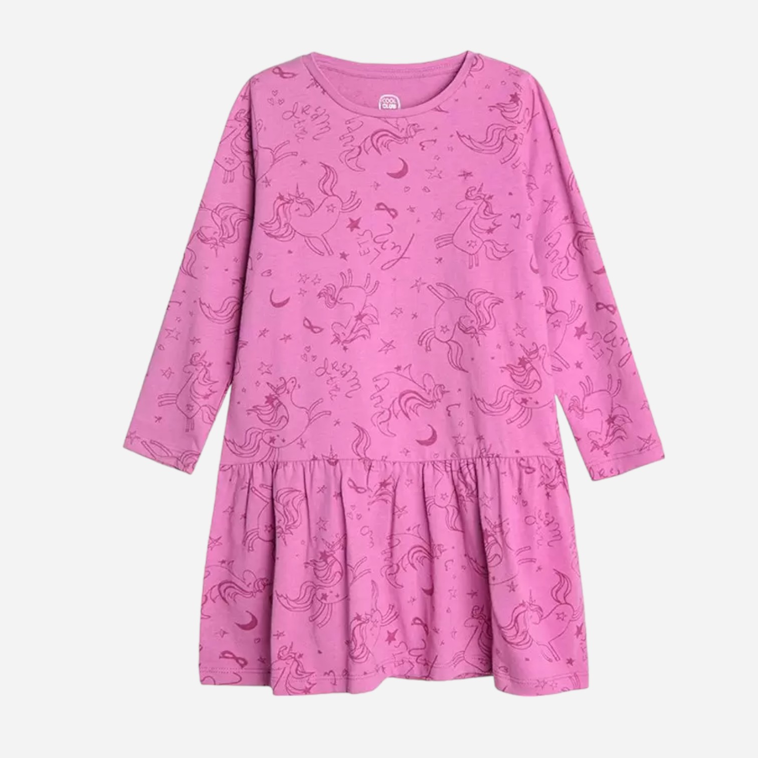 Акція на Дитяча сукня для дівчинки Cool Club CCG2312302 98 см Рожева від Rozetka