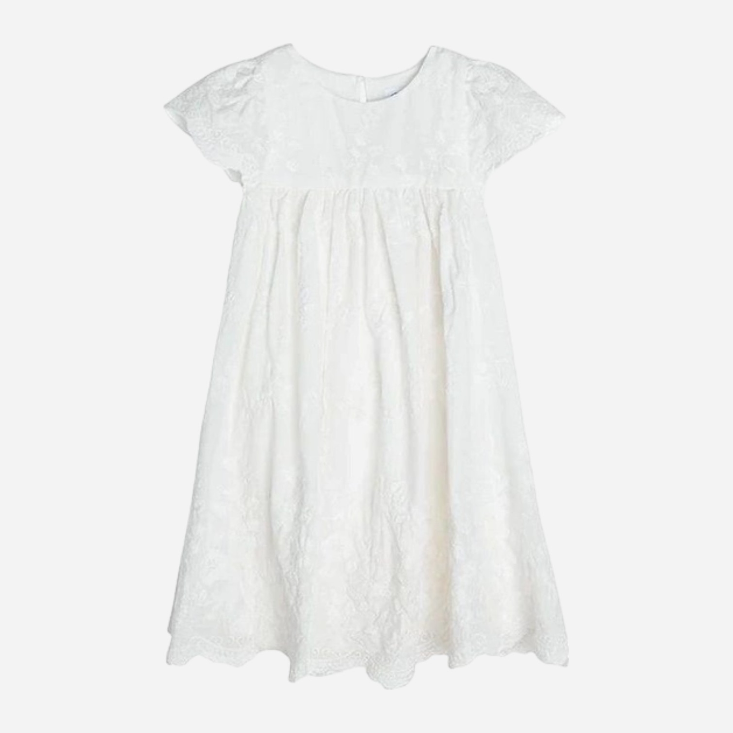 Акція на Дитяча літня сукня для дівчинки Cool Club CCG2411467 128 см Біла від Rozetka