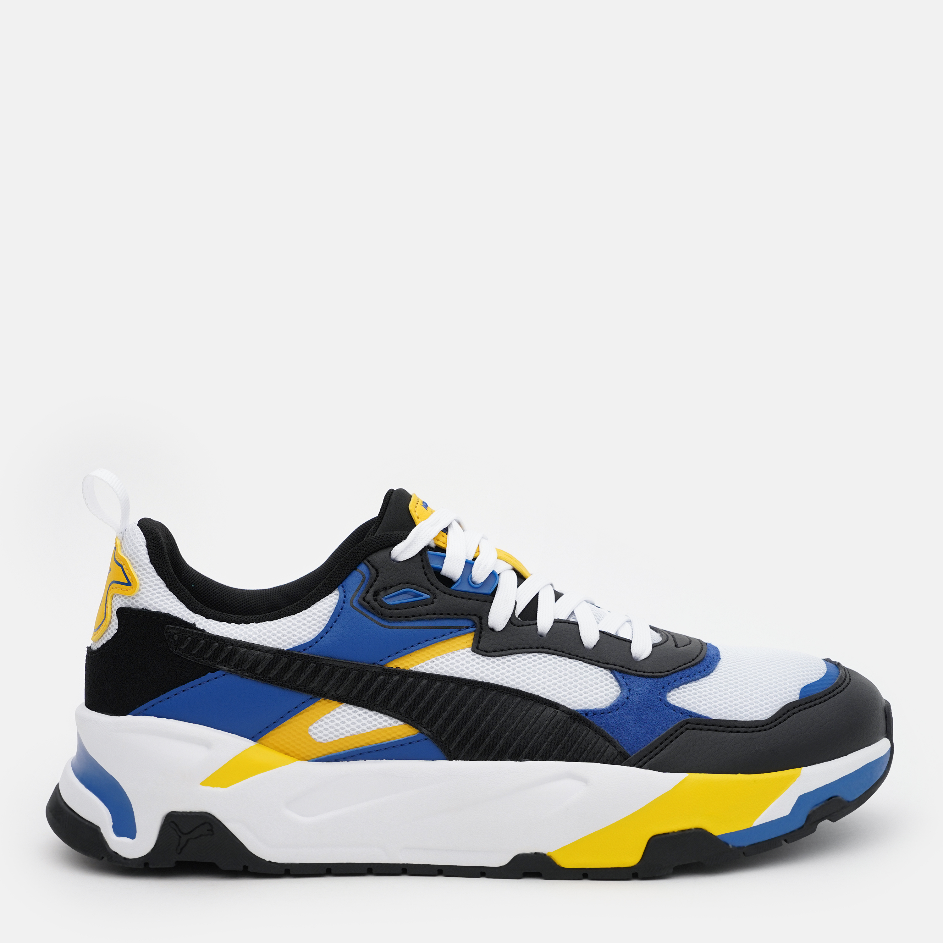 Акція на Чоловічі кросівки Puma Trinity 38928927 42.5 (8.5UK) 27.5 см Puma White-Puma Black-Cobalt Glaze-Yellow Sizzle від Rozetka