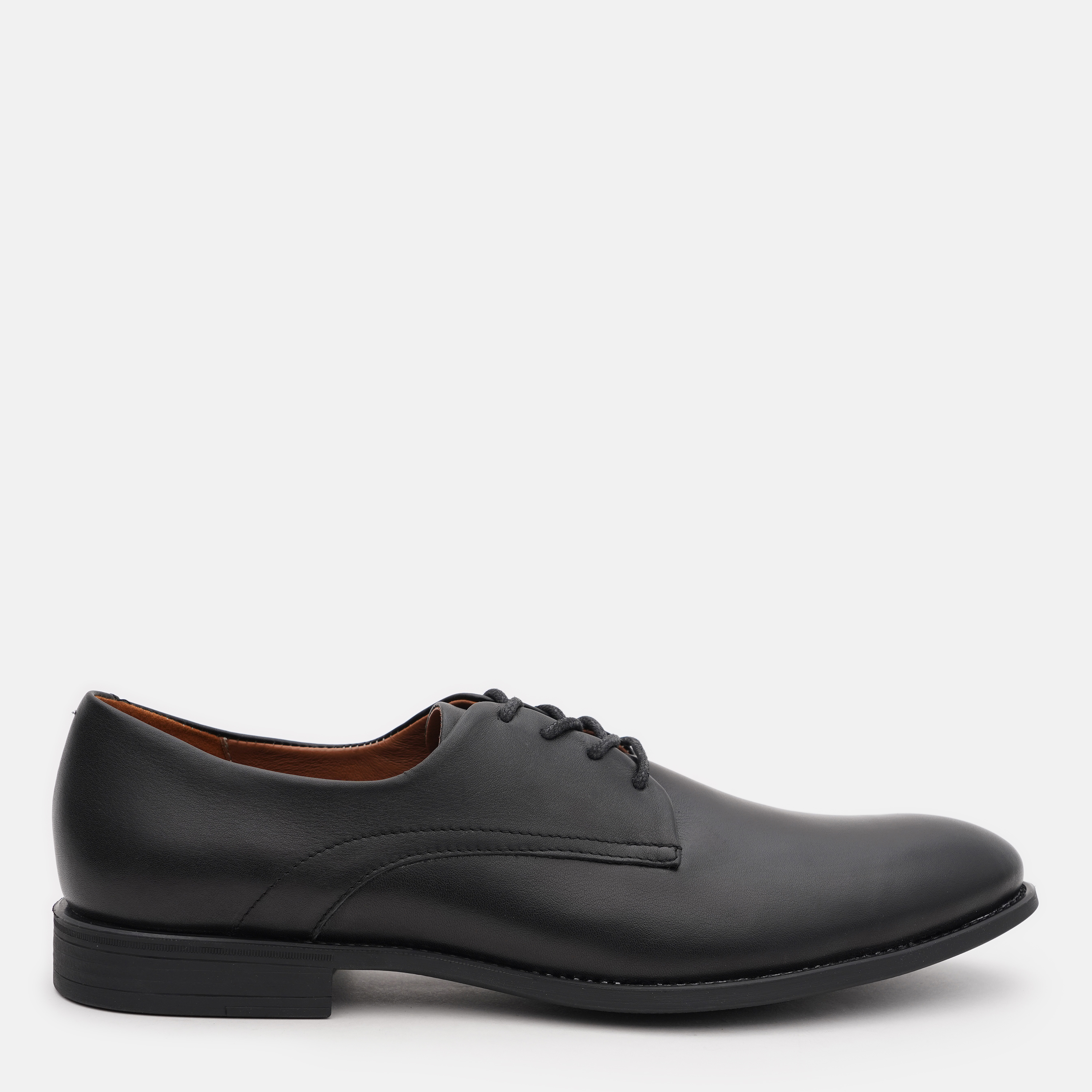 Акція на Чоловічі дербі Prime Shoes 11-486-10117 40 26.5 см 486 Black Leather від Rozetka