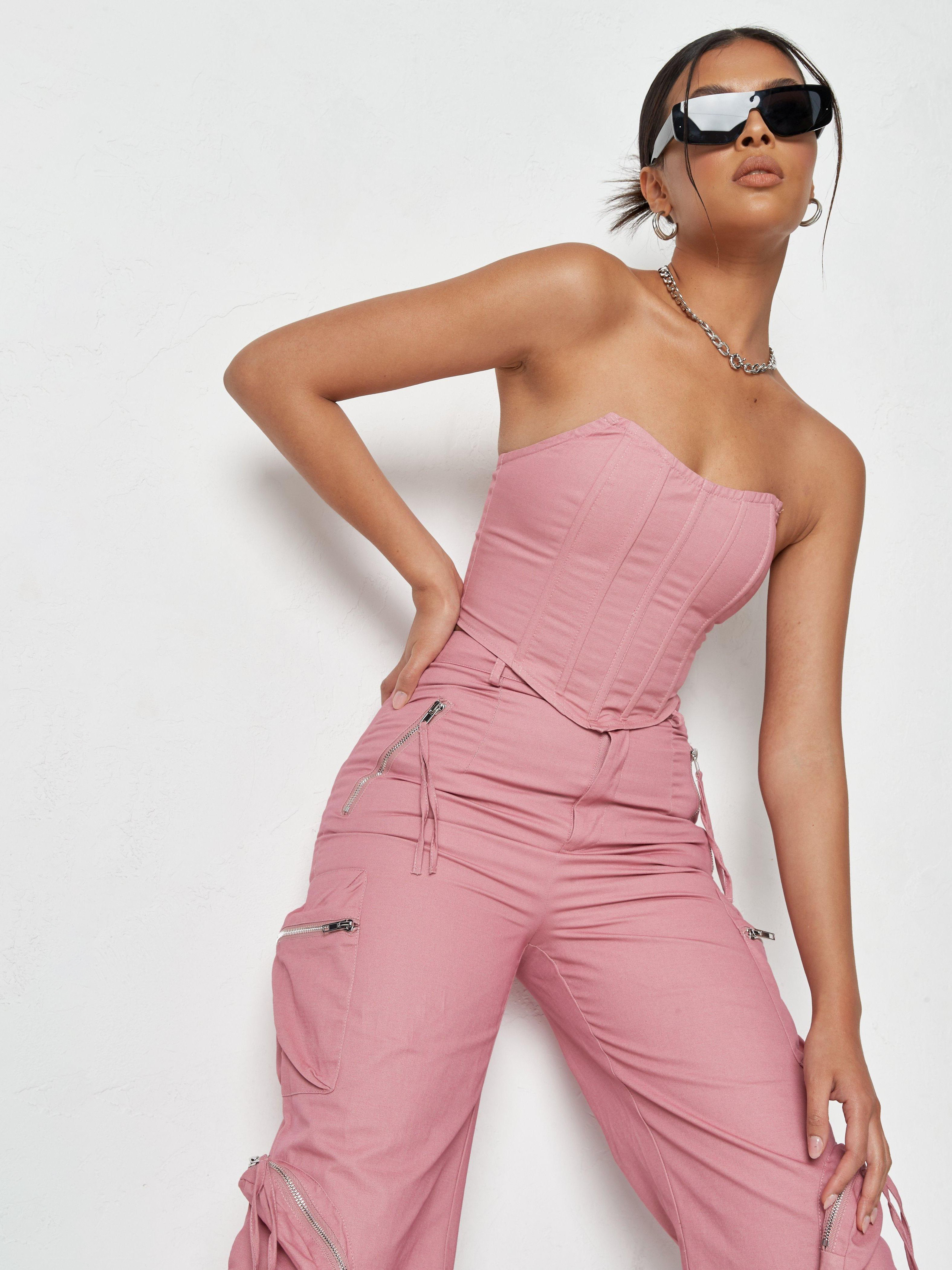 Акція на Топ жіночий Missguided GD-00065868 42 Рожевий від Rozetka