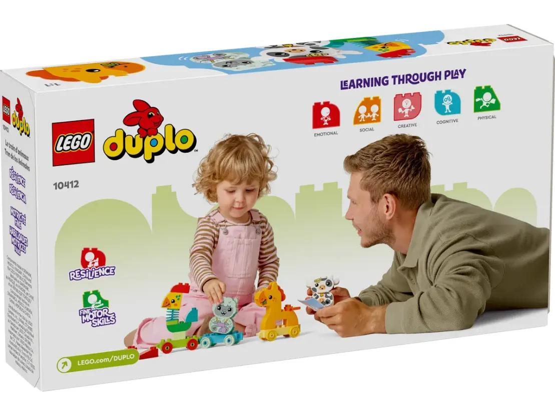 Конструктор LEGO DUPLO Поезд животных 19 деталей (10412) – фото, отзывы,  характеристики в интернет-магазине ROZETKA от продавца: TOYS LINE | Купить  в Украине: Киеве, Харькове, Днепре, Одессе, Запорожье, Львове