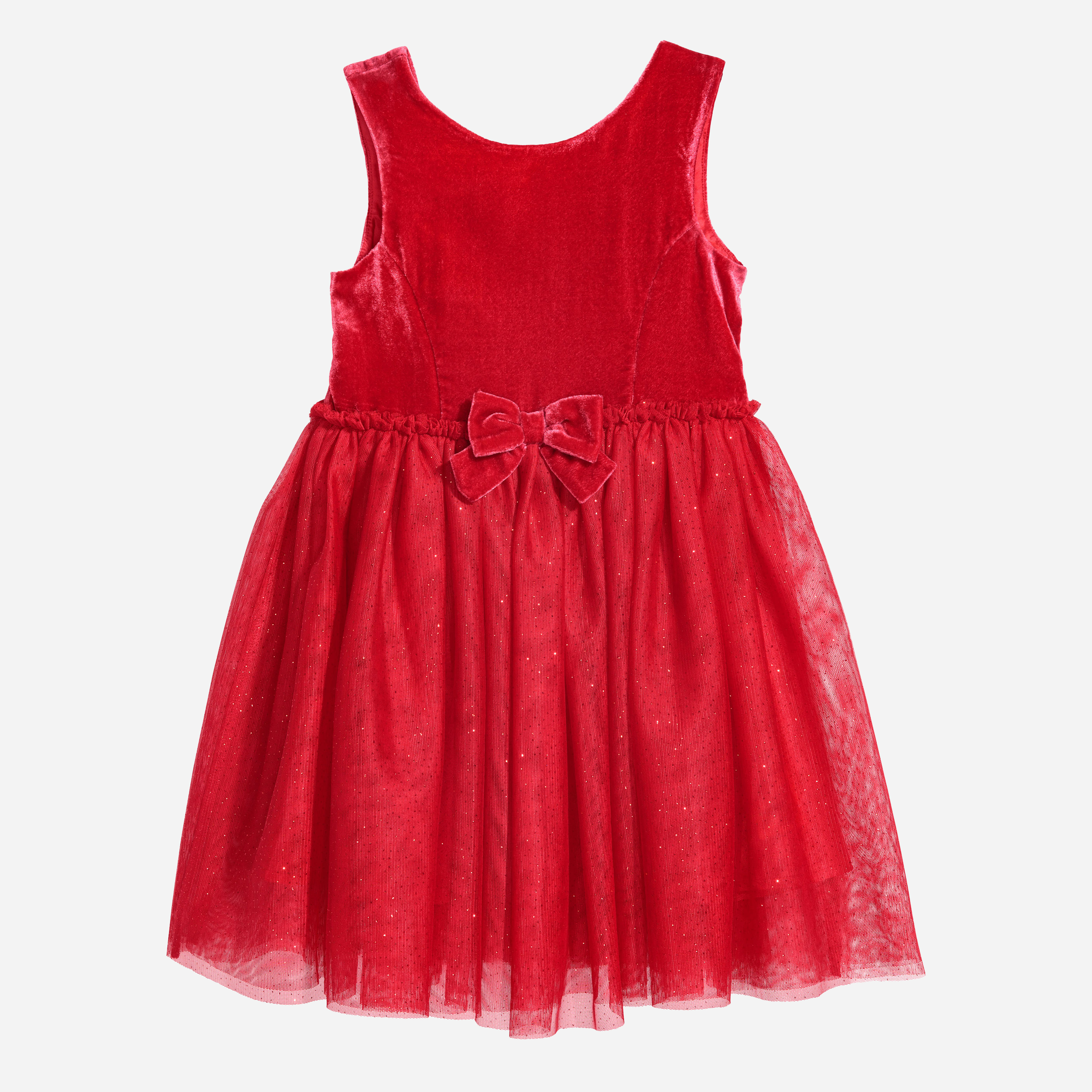 Акція на Дитяче літнє ошатне плаття для дівчинки H&M 0517040_001 128 см Червоне від Rozetka