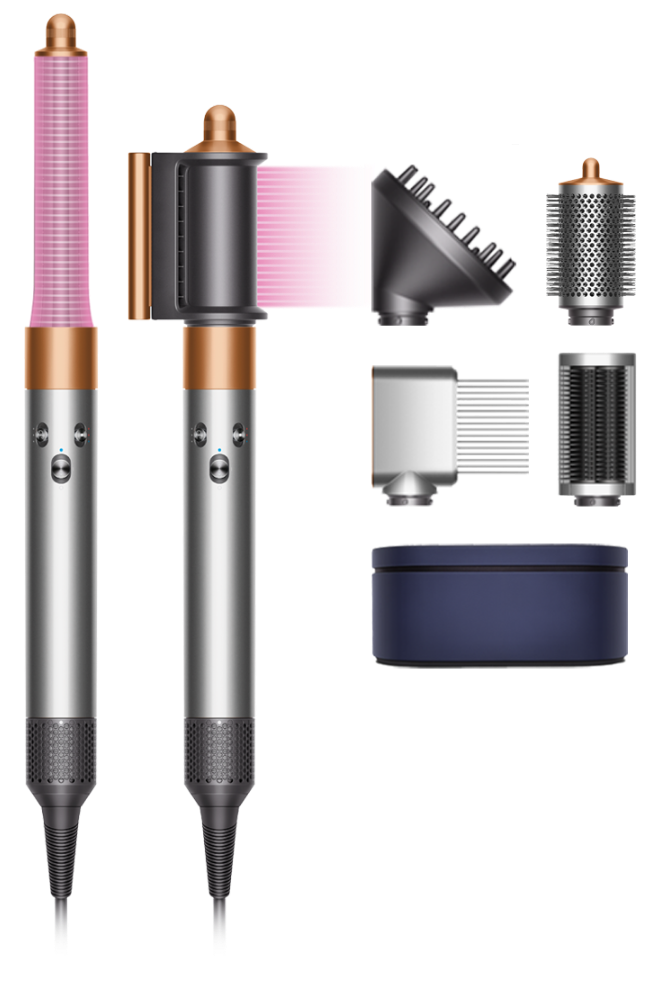 Стайлер Dyson HS05 Airwrap Long Nickel/Copper (453660-01)