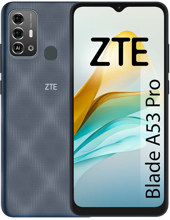 Мобильный телефон ZTE Blade A53 Pro 8/64GB Midnight Blue (8033779071270 ...