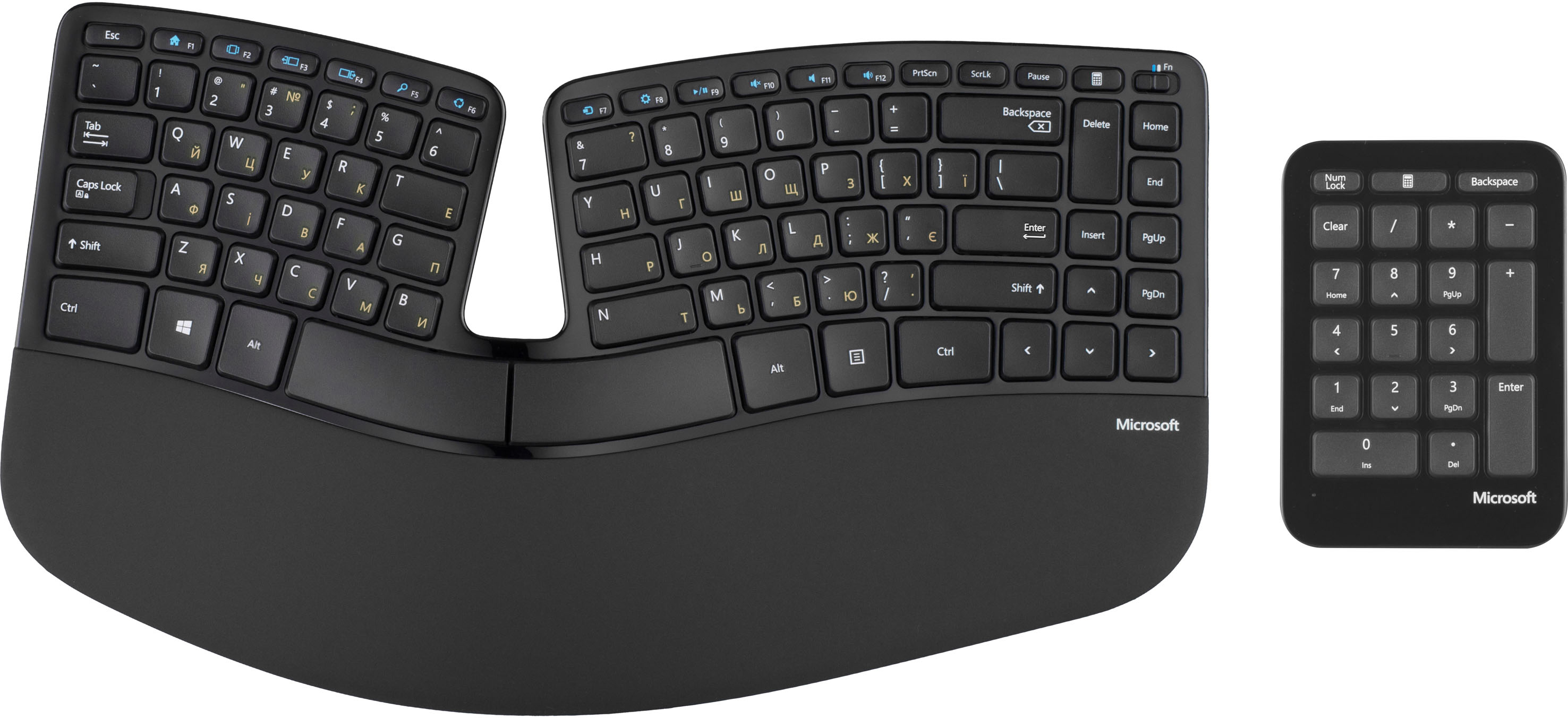 Клавиатура беспроводная Microsoft Sculpt Ergonomic + NumPad Wireless ...