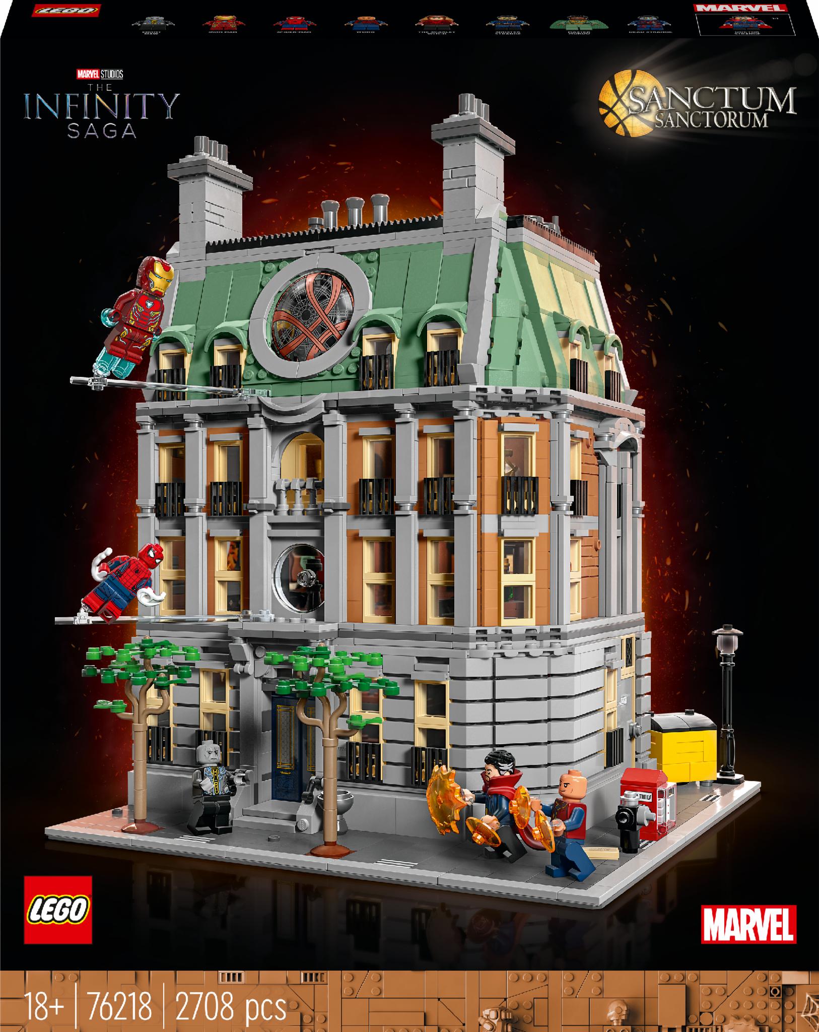 Конструктор LEGO Super Heroes Marvel Санктум Санкторум 2708 Деталей (76218)  Резеденция Дом Доктора Стренджа – фото, отзывы, характеристики в  интернет-магазине ROZETKA от продавца: Game World | Купить в Украине:  Киеве, Харькове, Днепре,