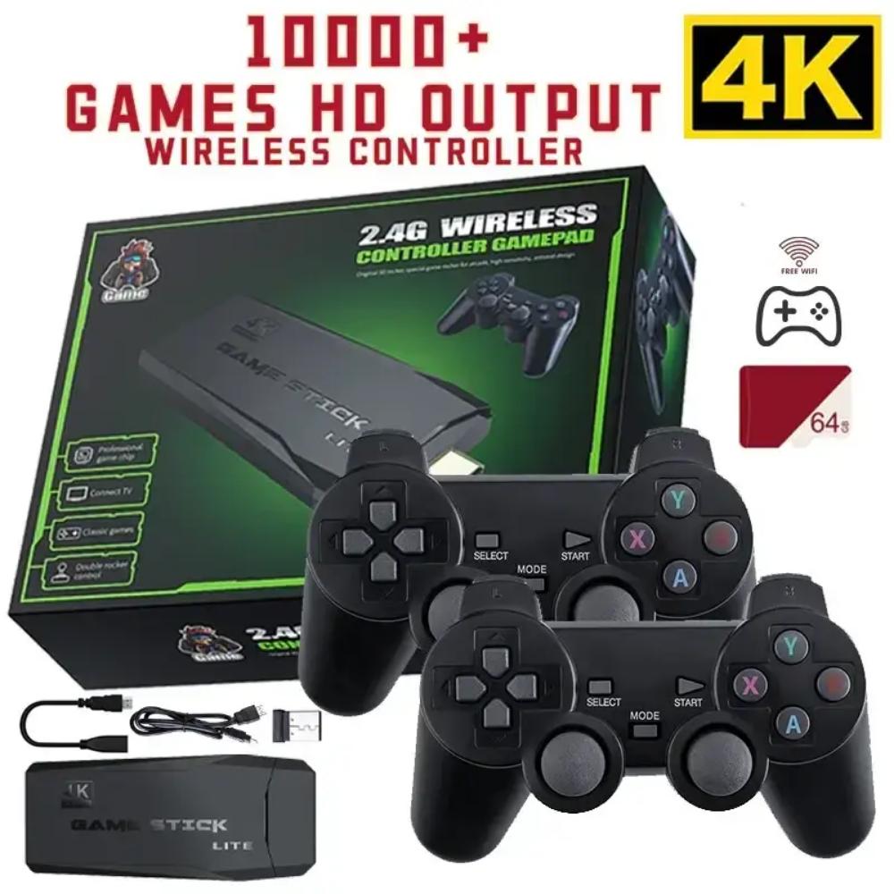 Игровая приставка Game Stick Lite M8 64Gb 4K HDMI – фото, отзывы,  характеристики в интернет-магазине ROZETKA от продавца: SAM groupe | Купить  в Украине: Киеве, Харькове, Днепре, Одессе, Запорожье, Львове