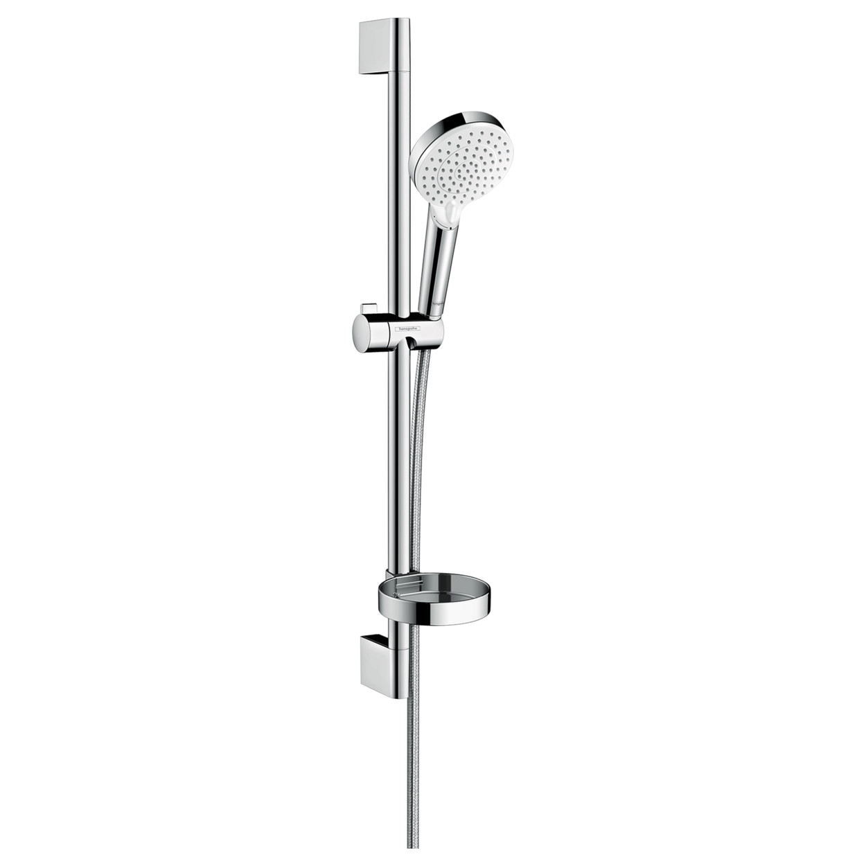 

Душевой набор Hansgrohe Crometta Vario 0,65 м, с мыльницей Casetta, белый/хром