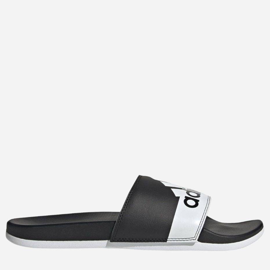 Акція на Чоловічі шльопанці Adidas Adilette Comfort GV9712 52.5 Чорні від Rozetka