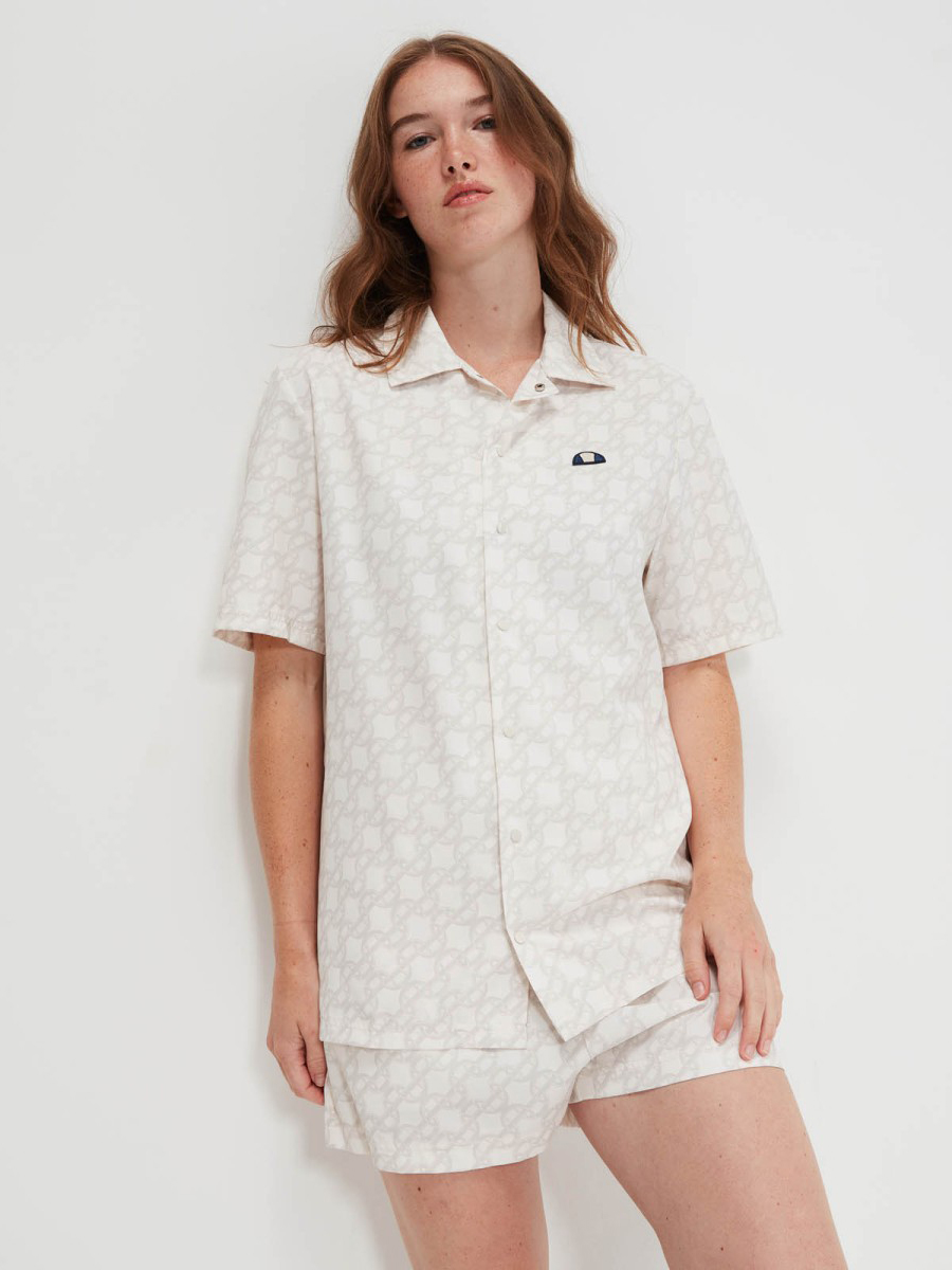 Акція на Сорочка оверсайз жіноча Ellesse Willard Shirt SGV20141-904 10 Бежева від Rozetka