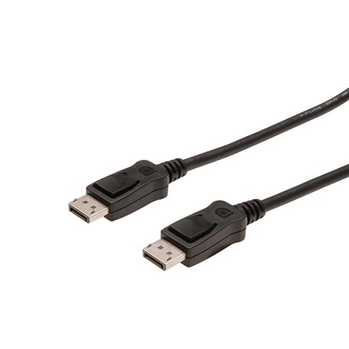 Кабель для передачи видеосигнала 2xDisplayPort AM/AM ASSMANN 2м черный ...