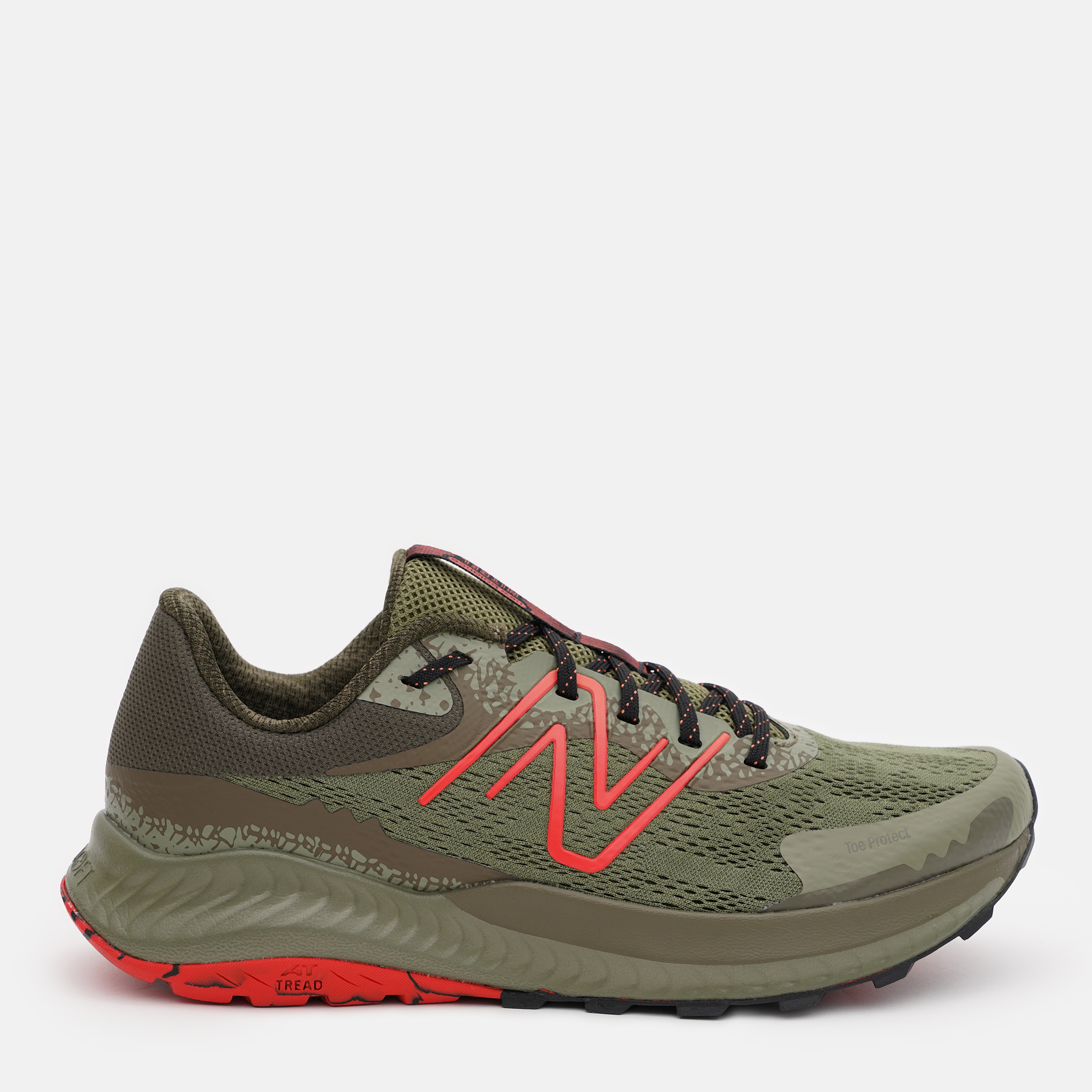 Акція на Чоловічі кросівки для бігу New Balance Nitrel MTNTRRG5 43 (9.5US) 27.5 см Хакі/Червоний від Rozetka