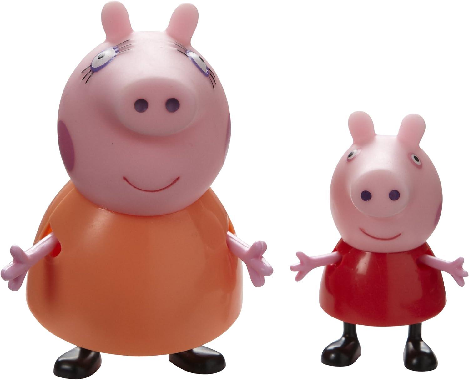 Набор игровых фигурок Peppa Pig Семья Пеппы Мама и Пеппа детский игрушечный  комплект (SVTL00020007) – фото, отзывы, характеристики в интернет-магазине  ROZETKA от продавца: Toyvillage | Купить в Украине: Киеве, Харькове,  Днепре, Одессе,