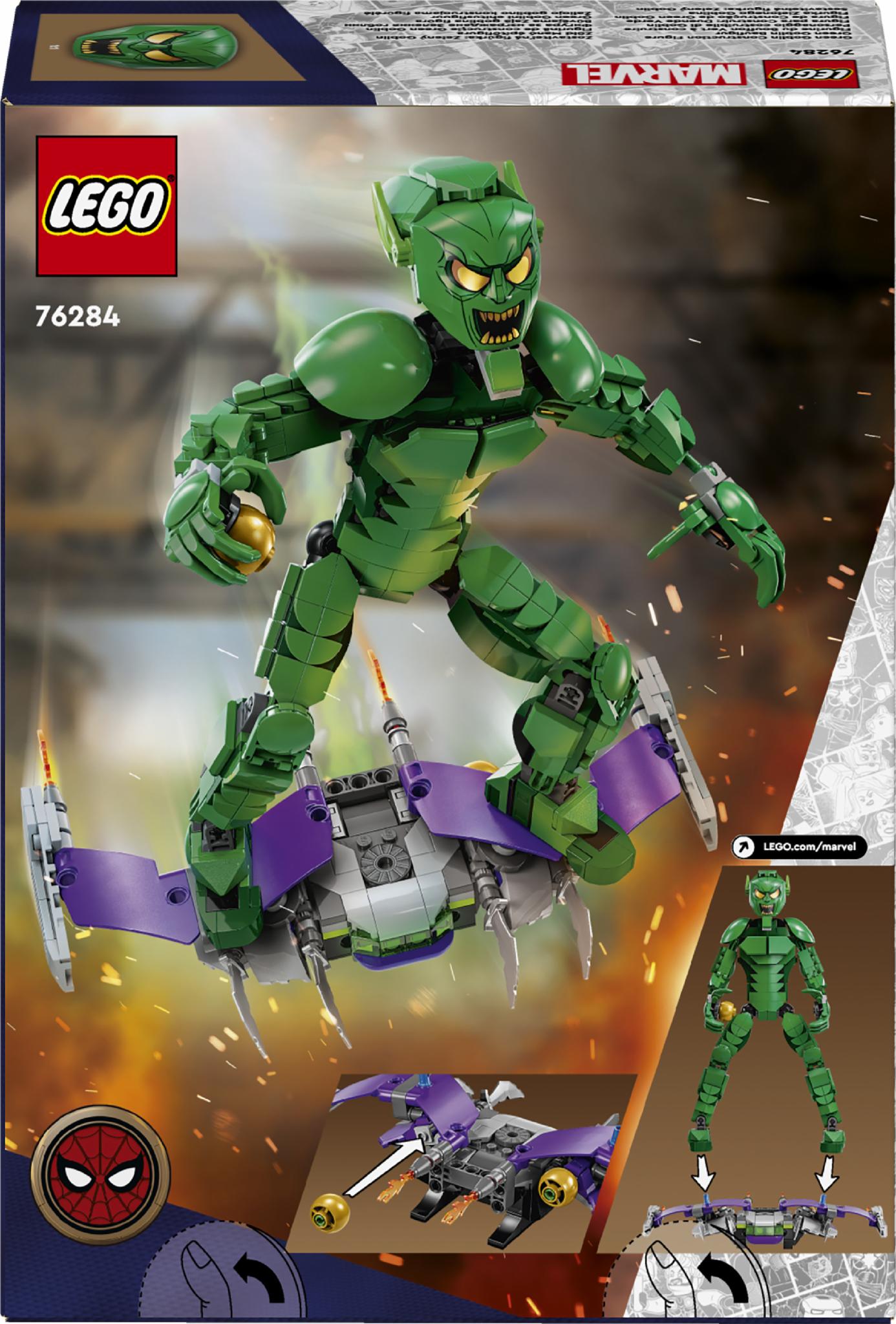 Конструктор LEGO Super Heroes Marvel (76284) Green Goblin Construction  Figure Фигурка Зеленого Гоблина для сборки 471 Деталей – фото, отзывы,  характеристики в интернет-магазине ROZETKA от продавца: Game World | Купить  в Украине: