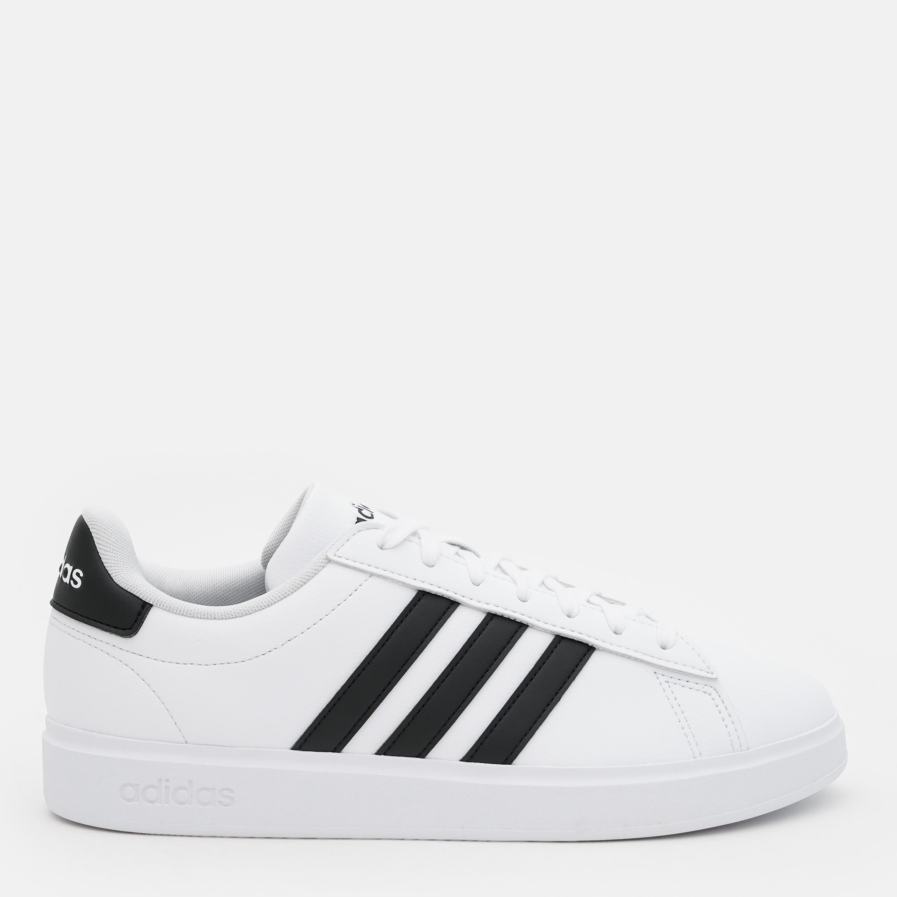 Акція на Чоловічі кеди низькі Adidas Grand Court 2.0 GW9195 46.5 (11.5UK) 30 см Ftwwht/Cblack/Ftwwht від Rozetka