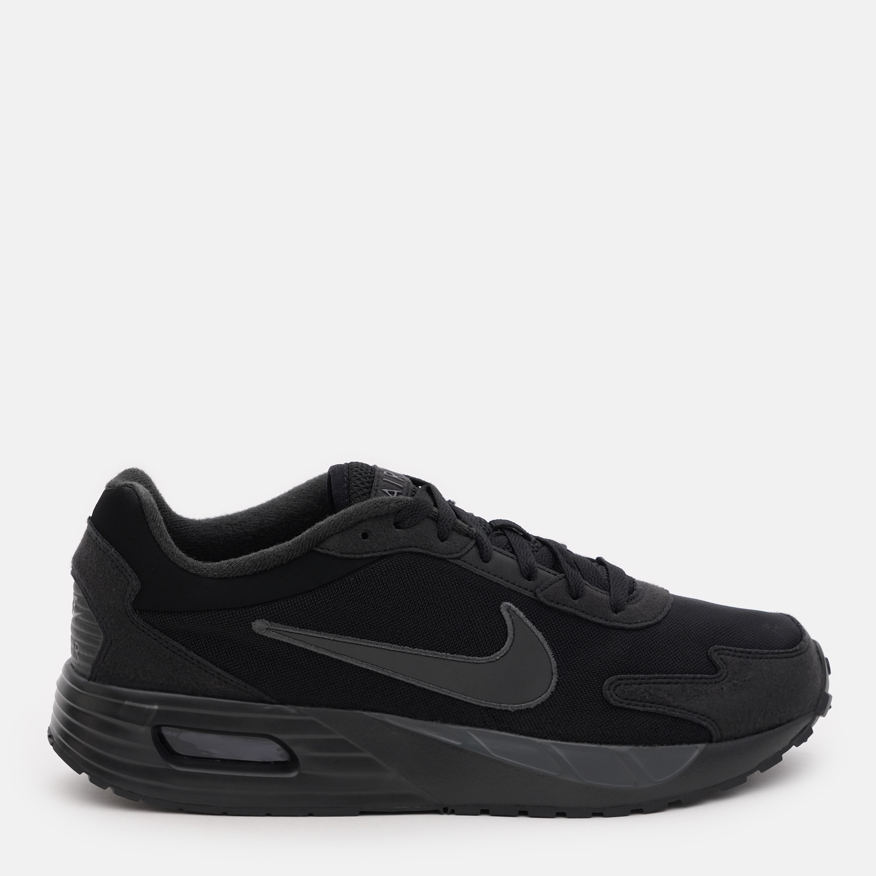 Акція на Чоловічі кросівки Nike Air Max Solo DX3666-010 40.5 (7.5US) 25.5 см Black/Antracite-Black-Black від Rozetka