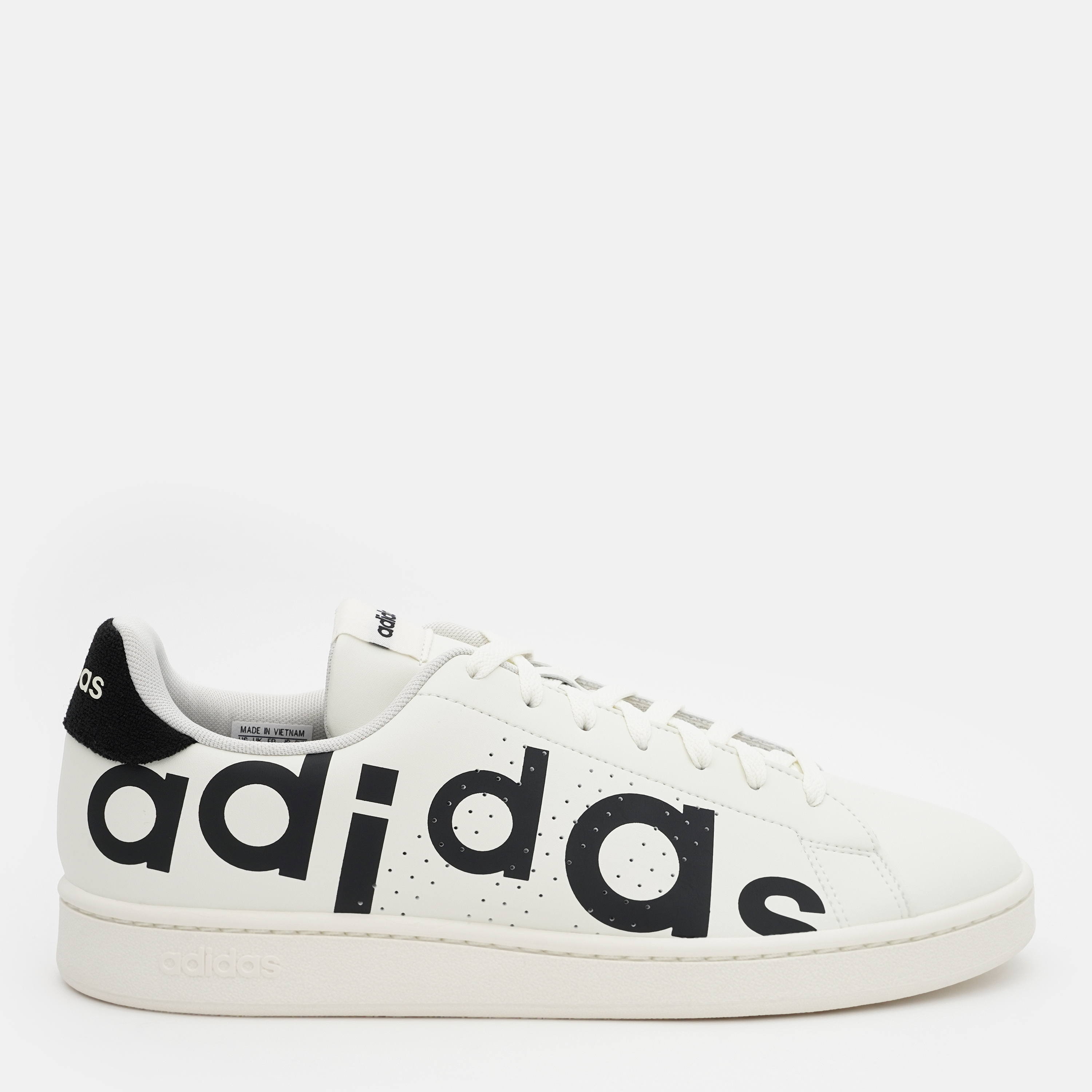 Акція на Чоловічі кеди низькі Adidas Advantage IF6099 44.5 (10UK) 28.5 см Owhite/Owhite/Cblack від Rozetka